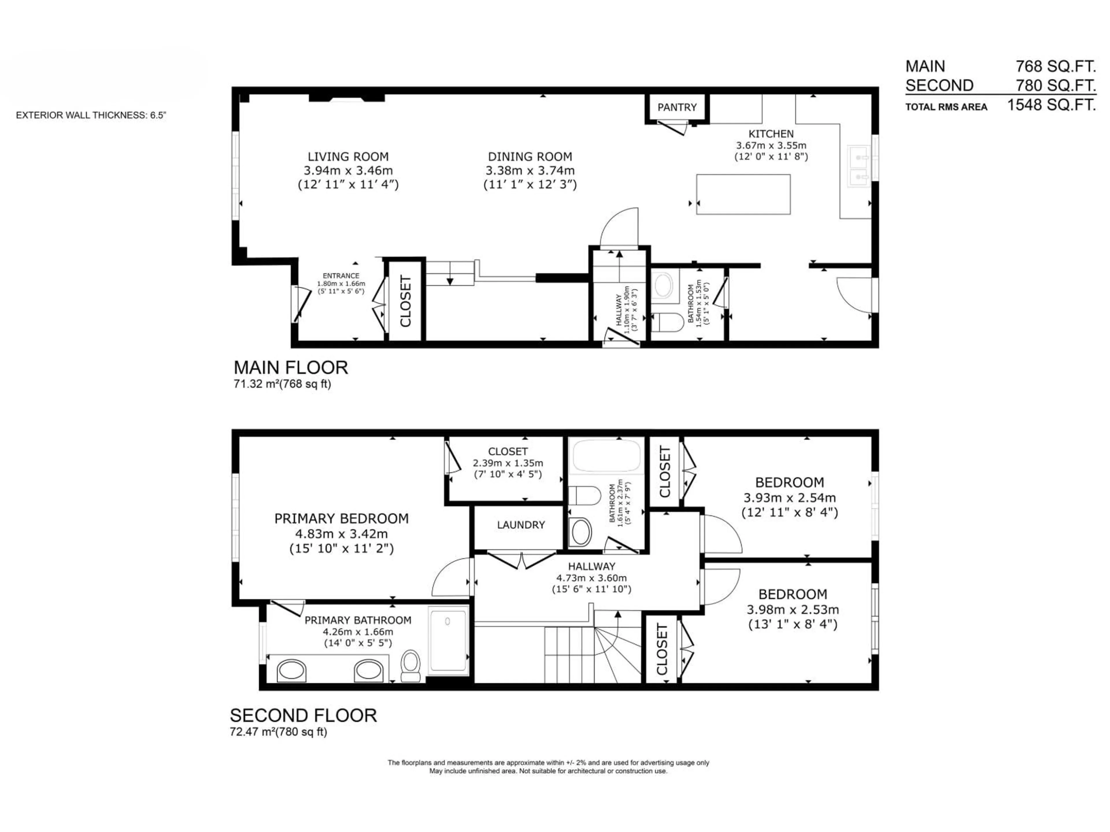 Floor plan for 438 CRYSTAL CREEK LI, Leduc Alberta T9E0X5