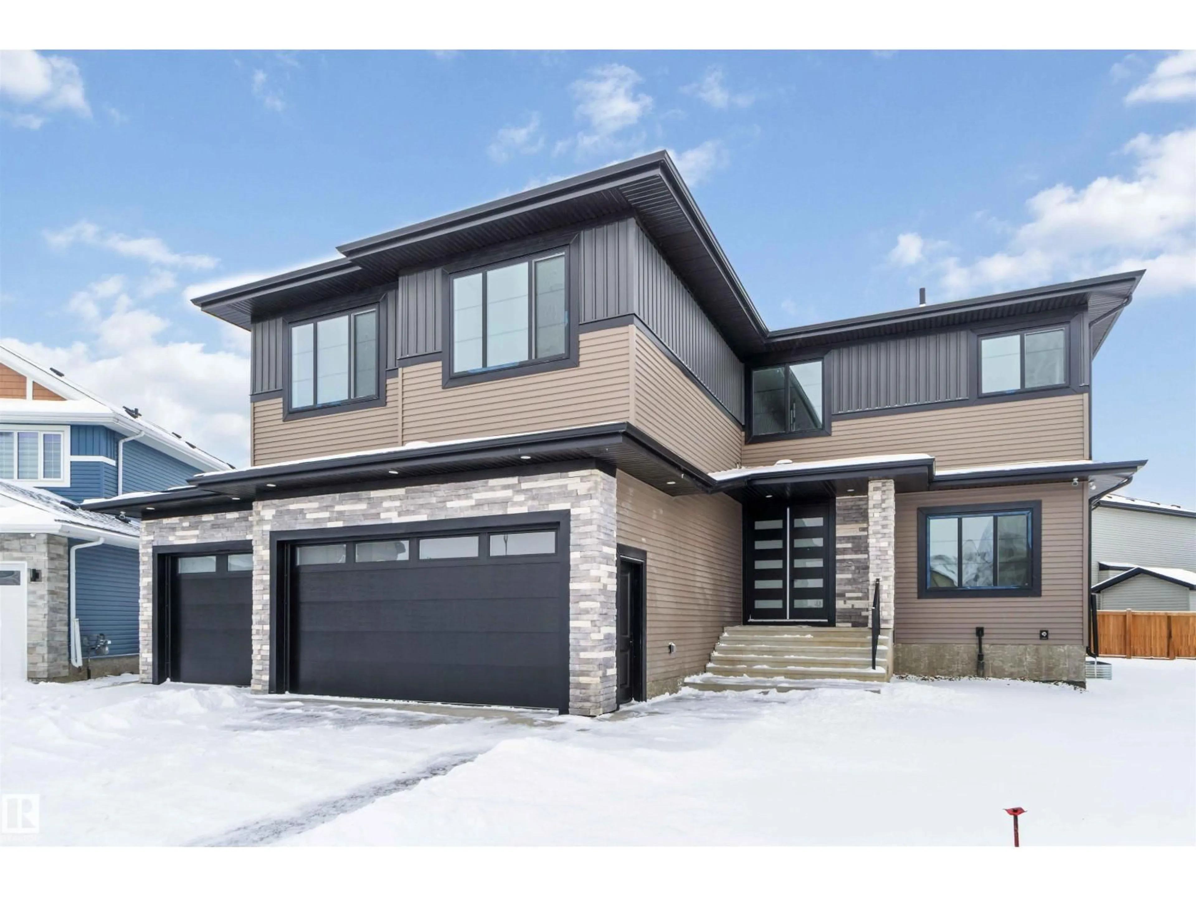 Home with brick exterior material, street for 3406 SOLEIL BV, Beaumont Alberta T4X2X8