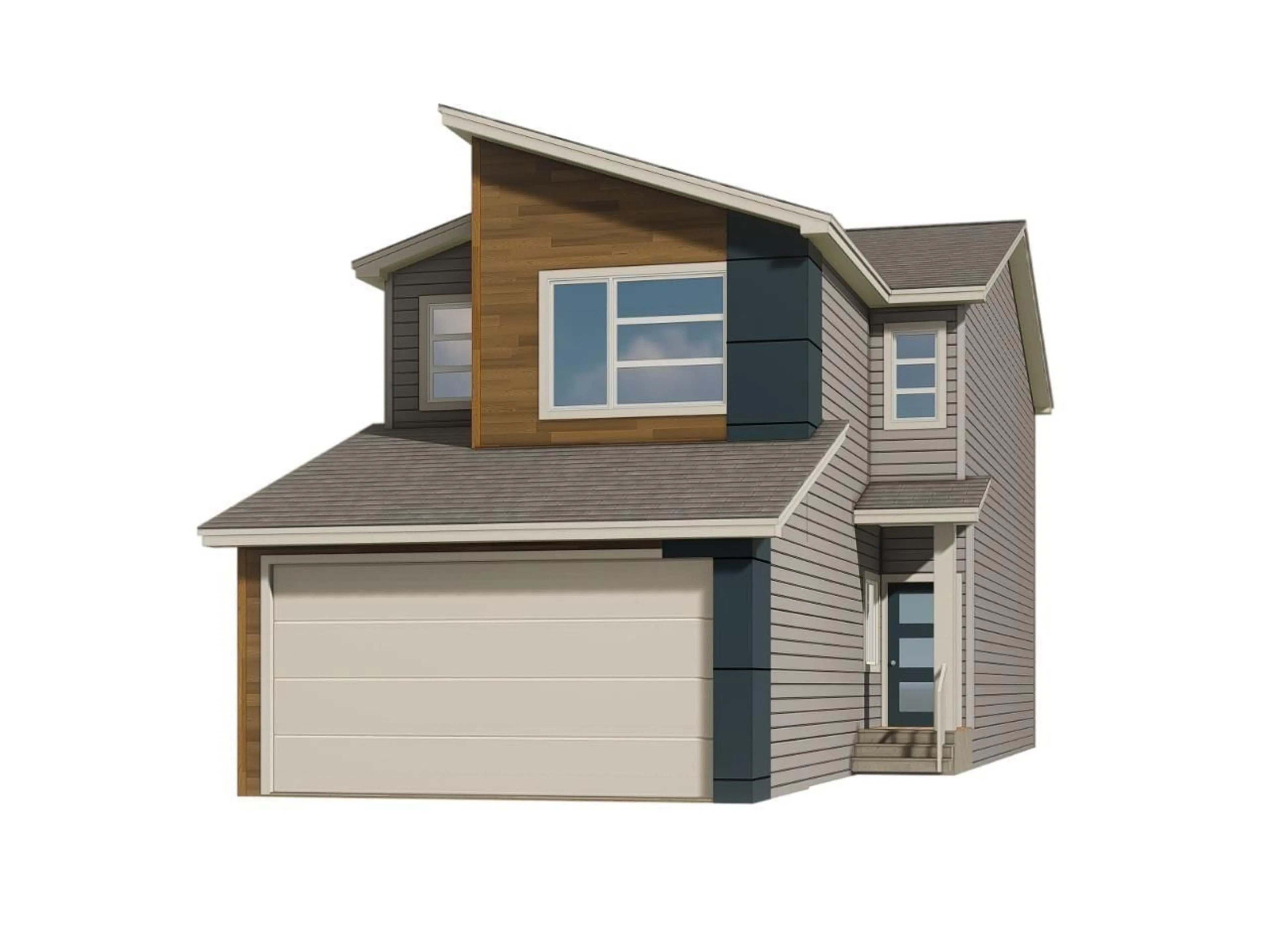 Home with vinyl exterior material, building for 2615 5 AV, Edmonton Alberta T6T2J3