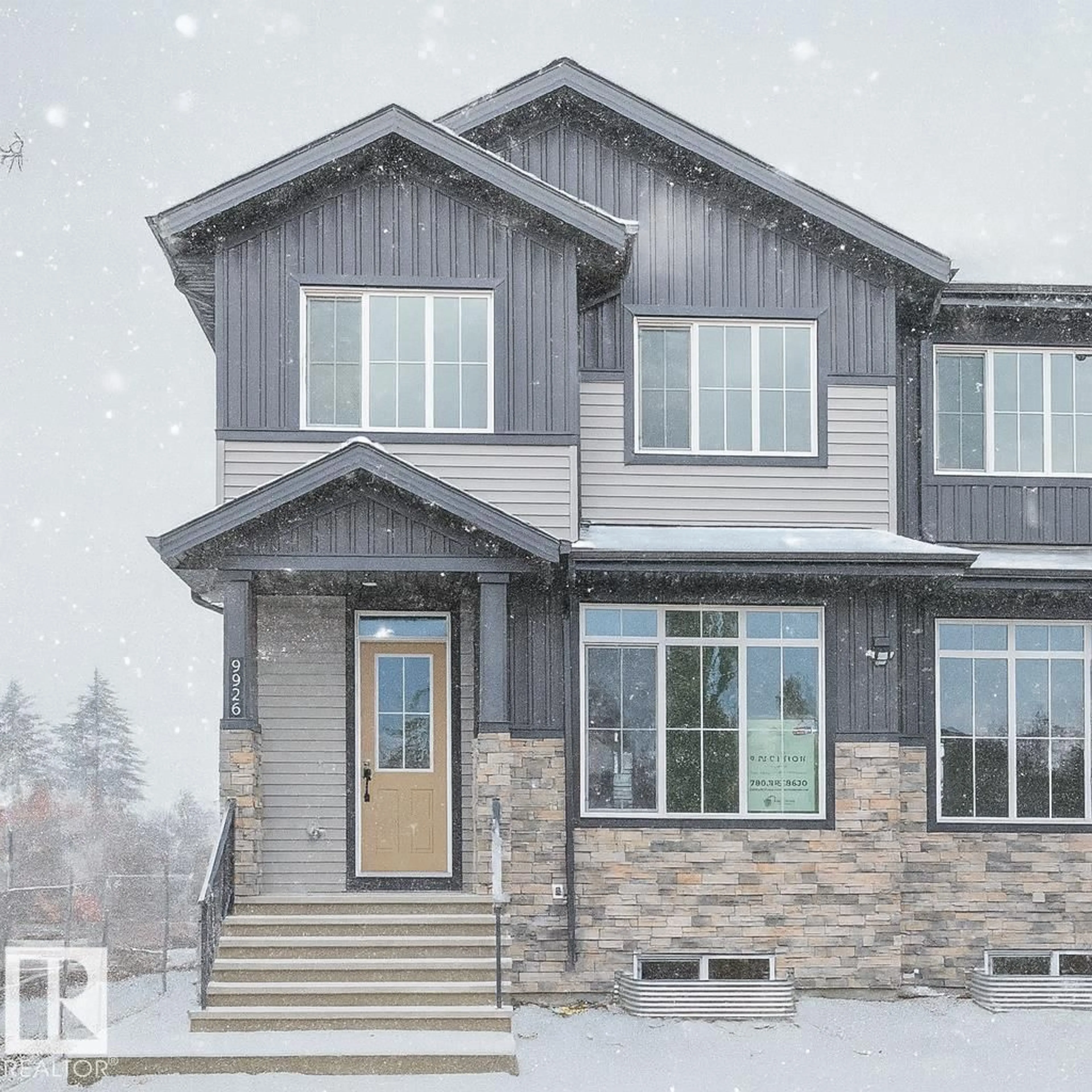 Home with vinyl exterior material, street for NW - 9926 157 ST, Edmonton Alberta T5P2T6