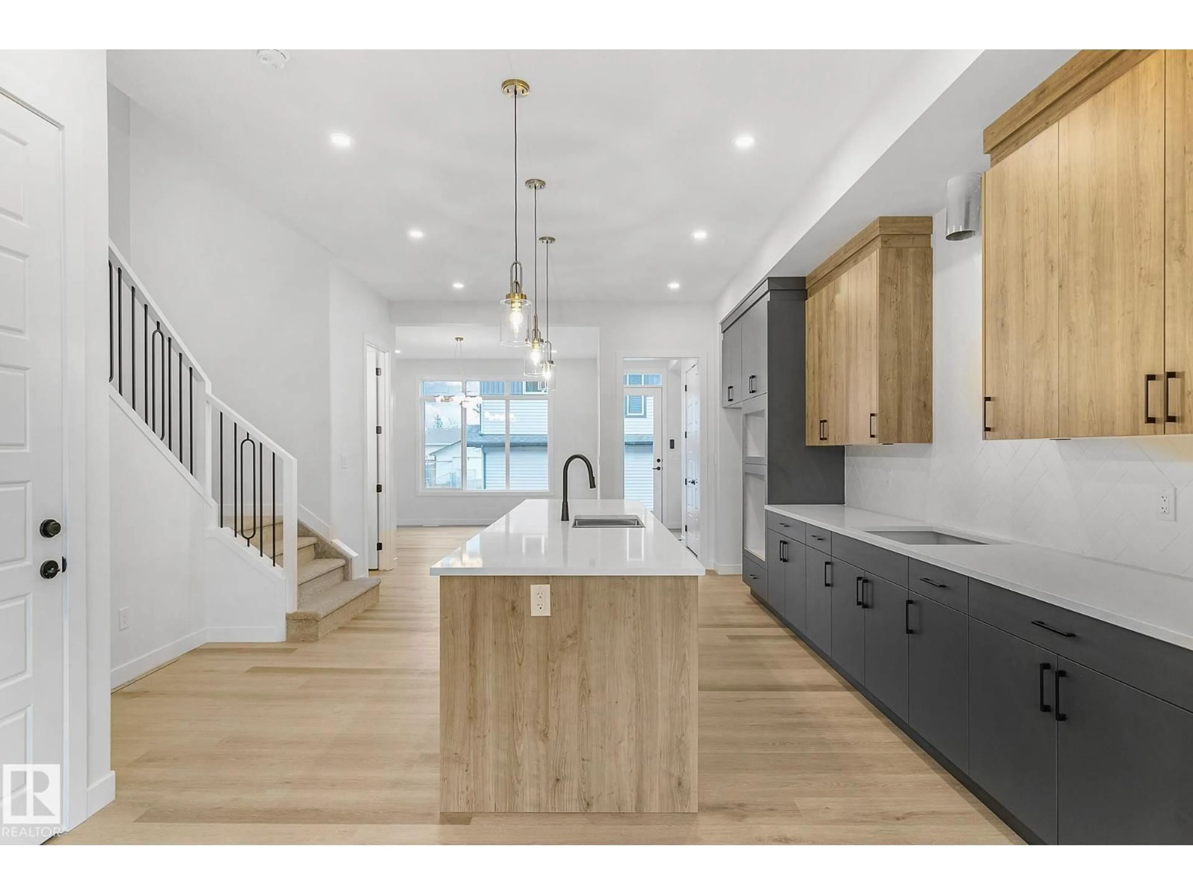 Open concept kitchen, unknown for NW - 9926 157 ST, Edmonton Alberta T5P2T6