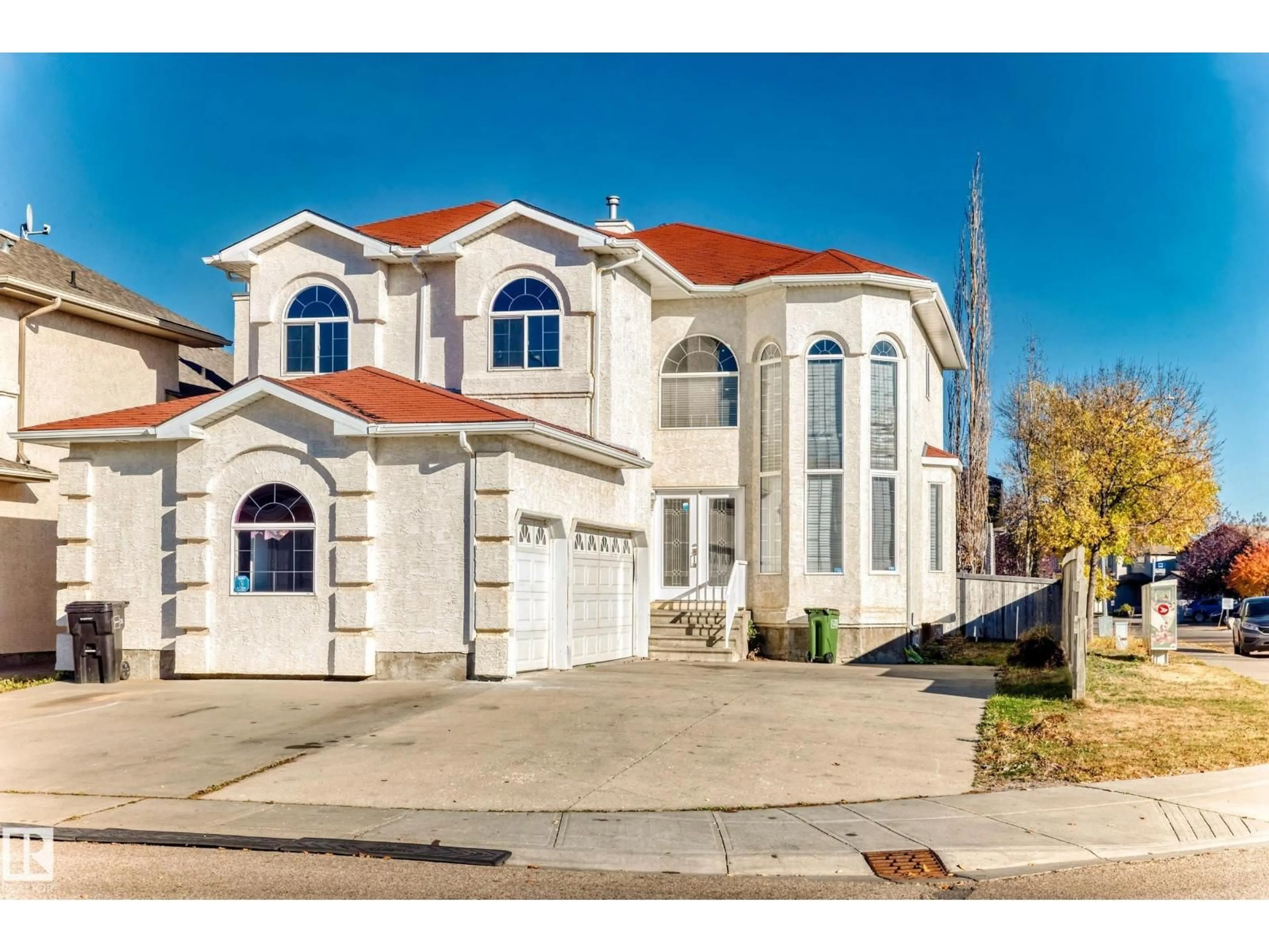 Home with vinyl exterior material, street for 16003 134 ST NW, Edmonton Alberta T6V0B9