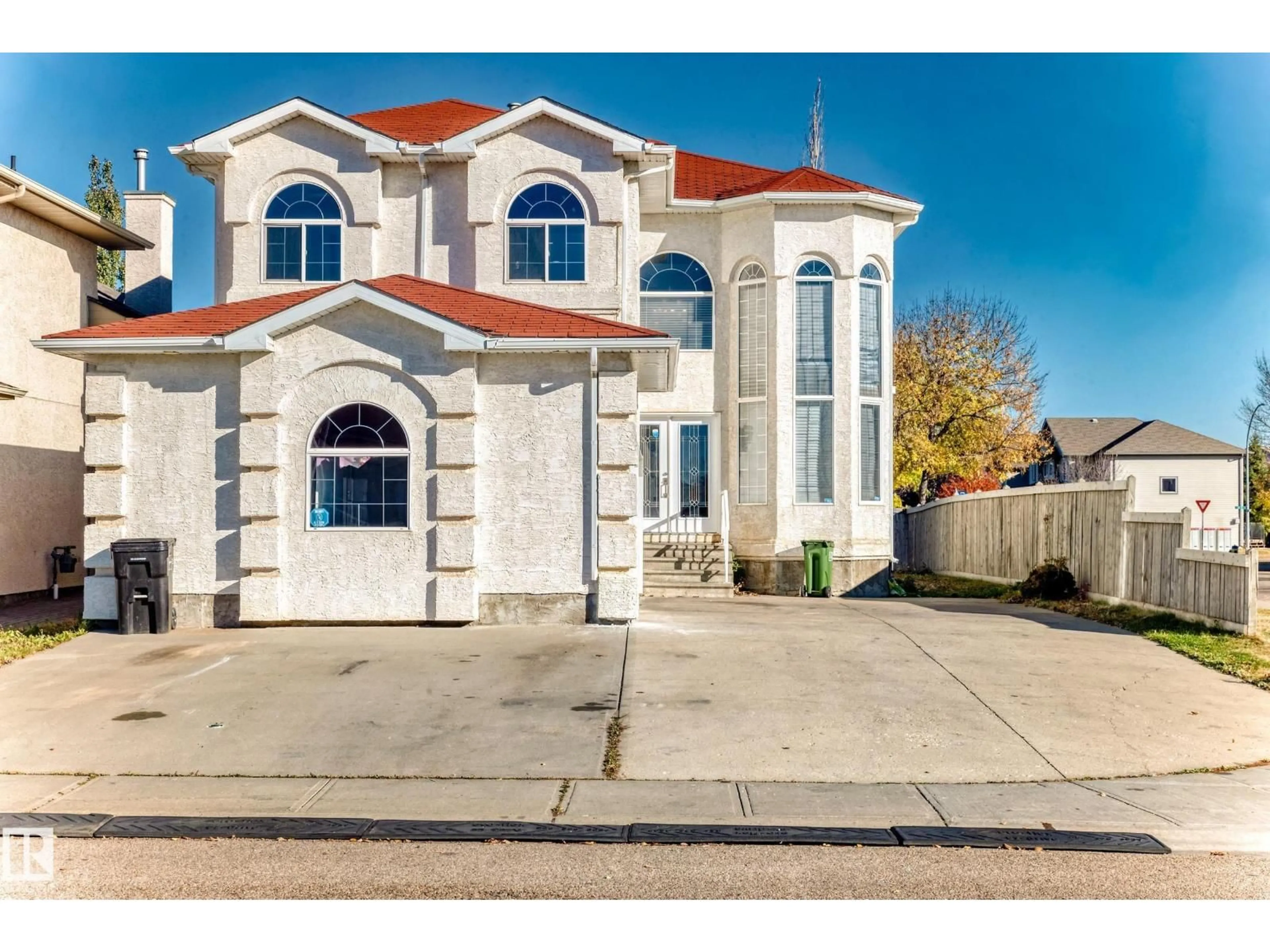 Home with vinyl exterior material, street for 16003 134 ST NW, Edmonton Alberta T6V0B9