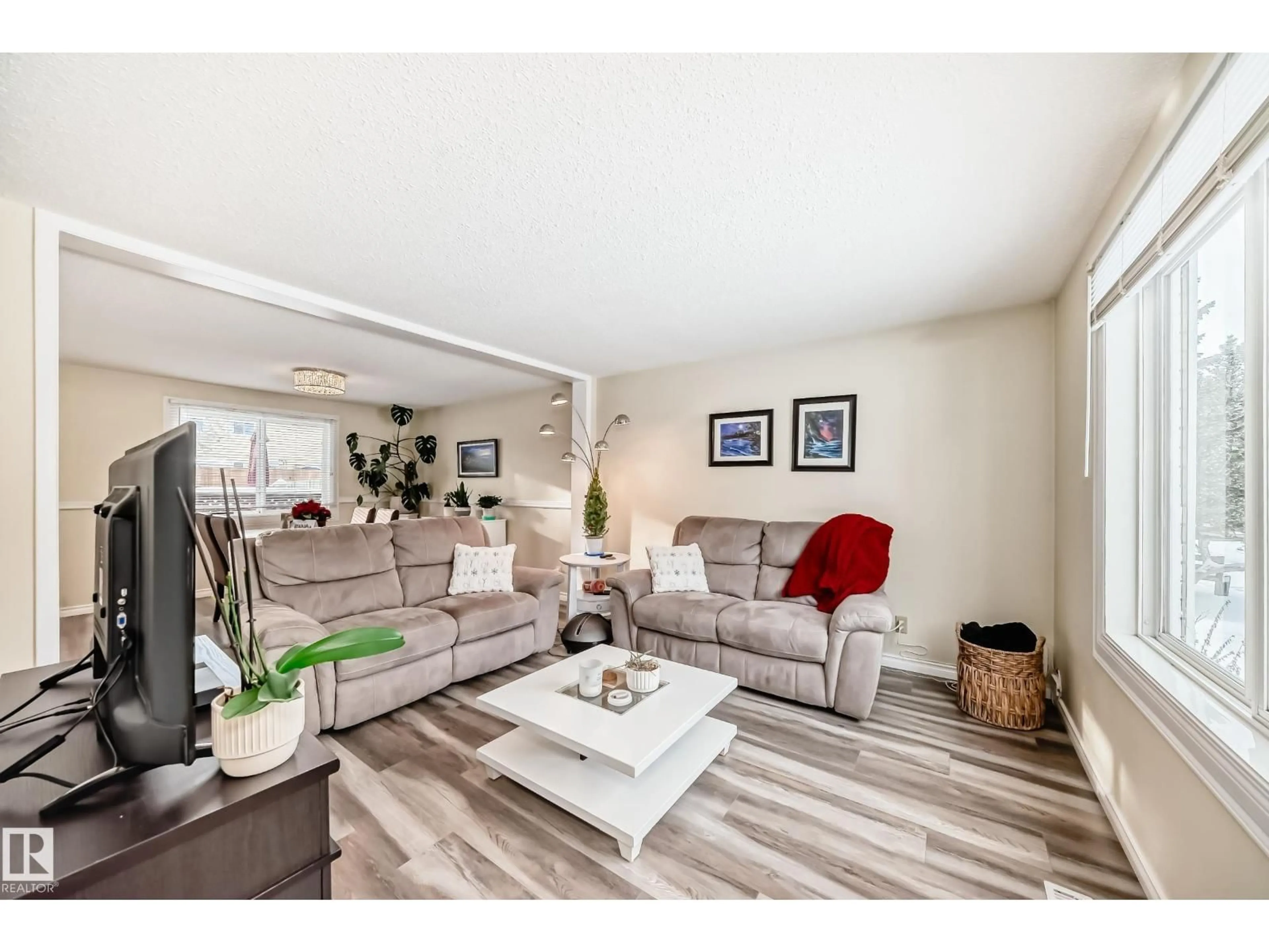 Living room with furniture, unknown for 66 RIDGEWOOD TC, St. Albert Alberta T8N0E9