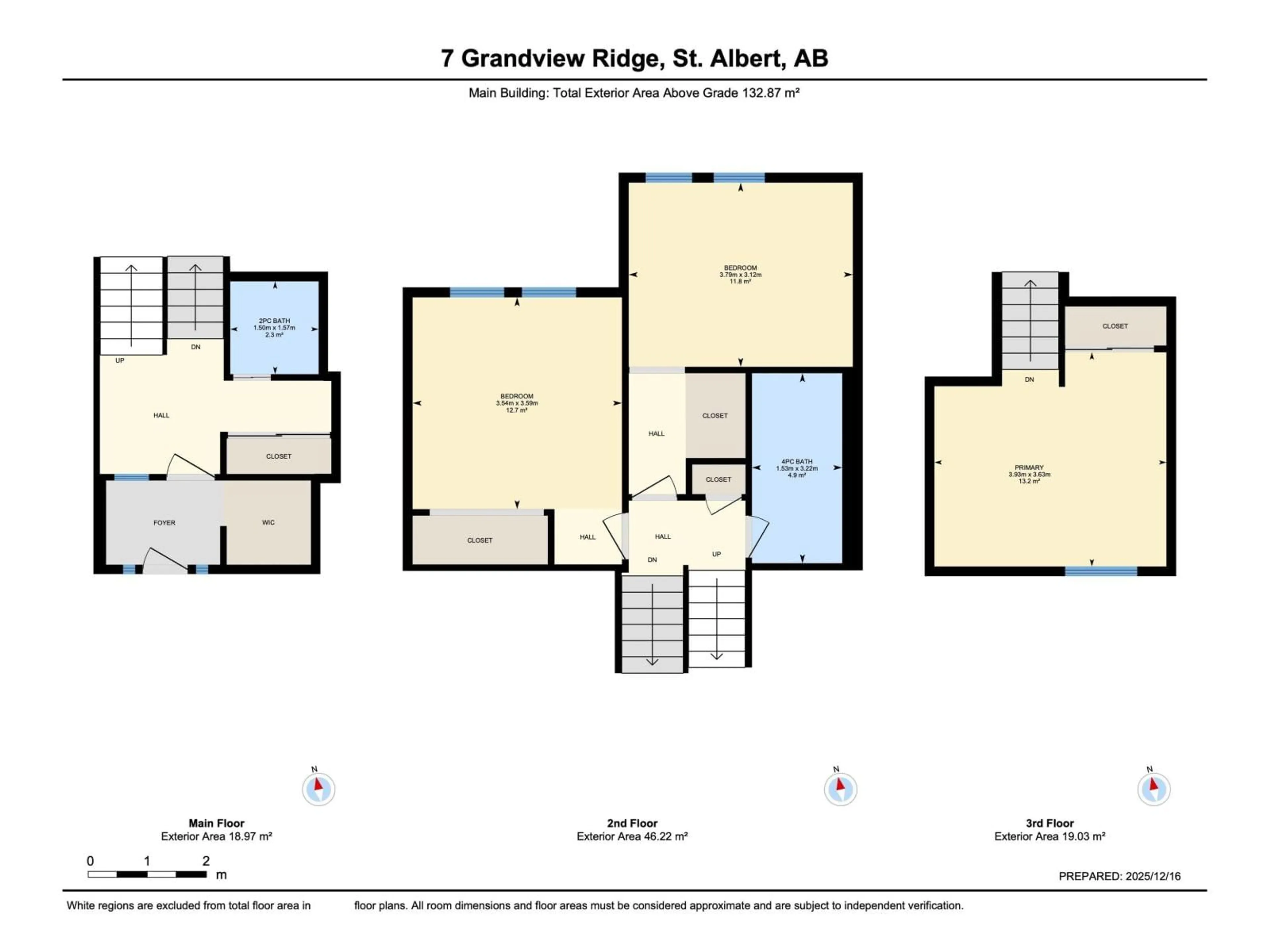 Floor plan for 7 GRANDVIEW RG, St. Albert Alberta T8N1T3