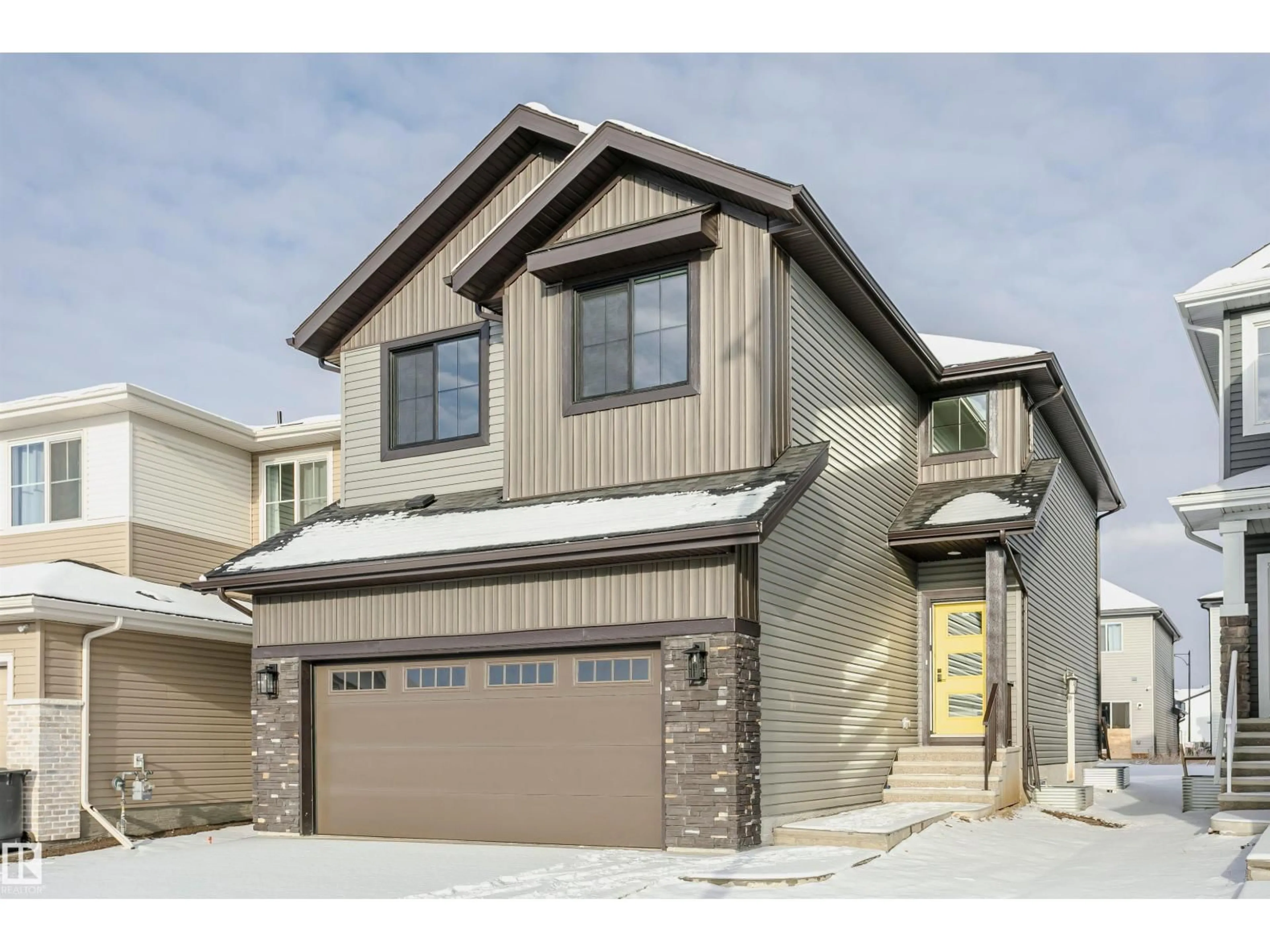 Home with vinyl exterior material, street for 6302 DANSEREAU CR, Beaumont Alberta T4X3E1