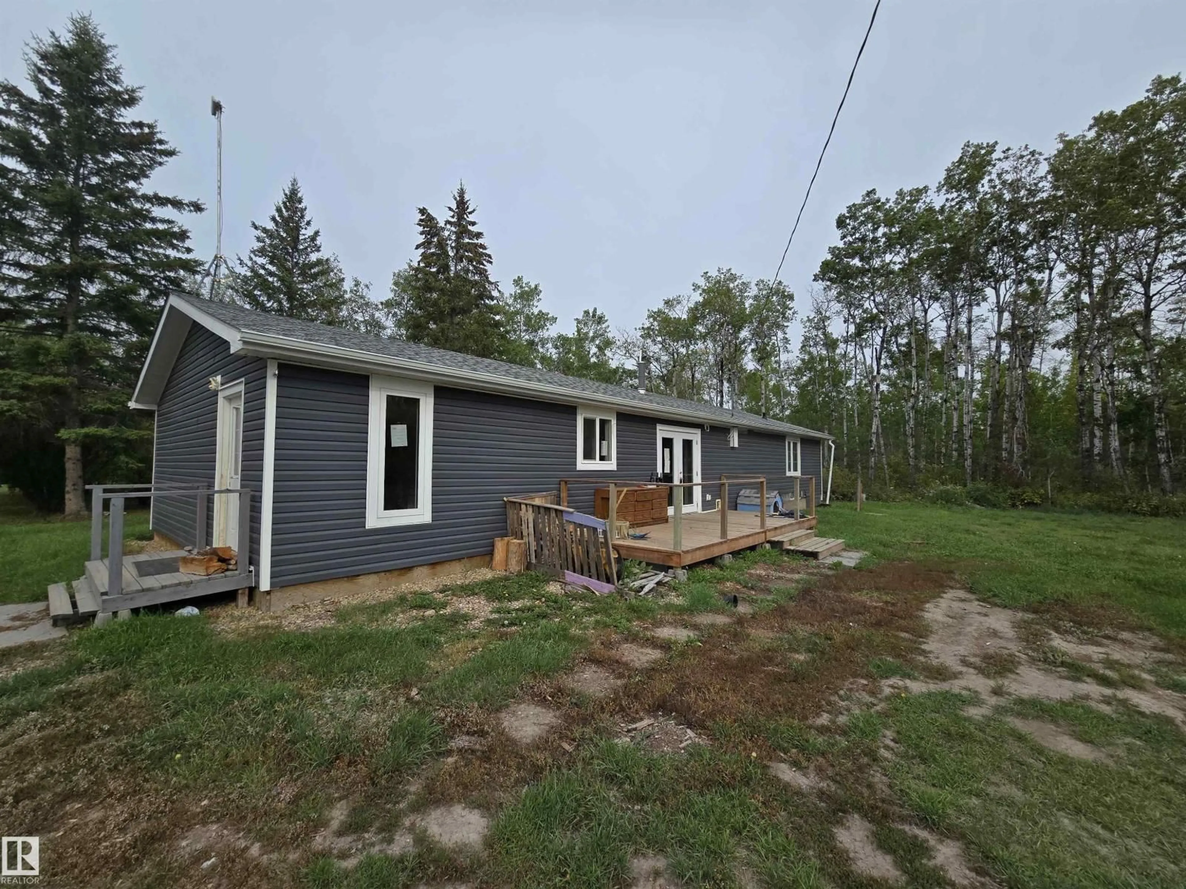A pic from outside/outdoor area/front of a property/back of a property/a pic from drone, unknown for 62219 RANGE ROAD 463 RD, Rural Bonnyville M.D. Alberta T9N0H1