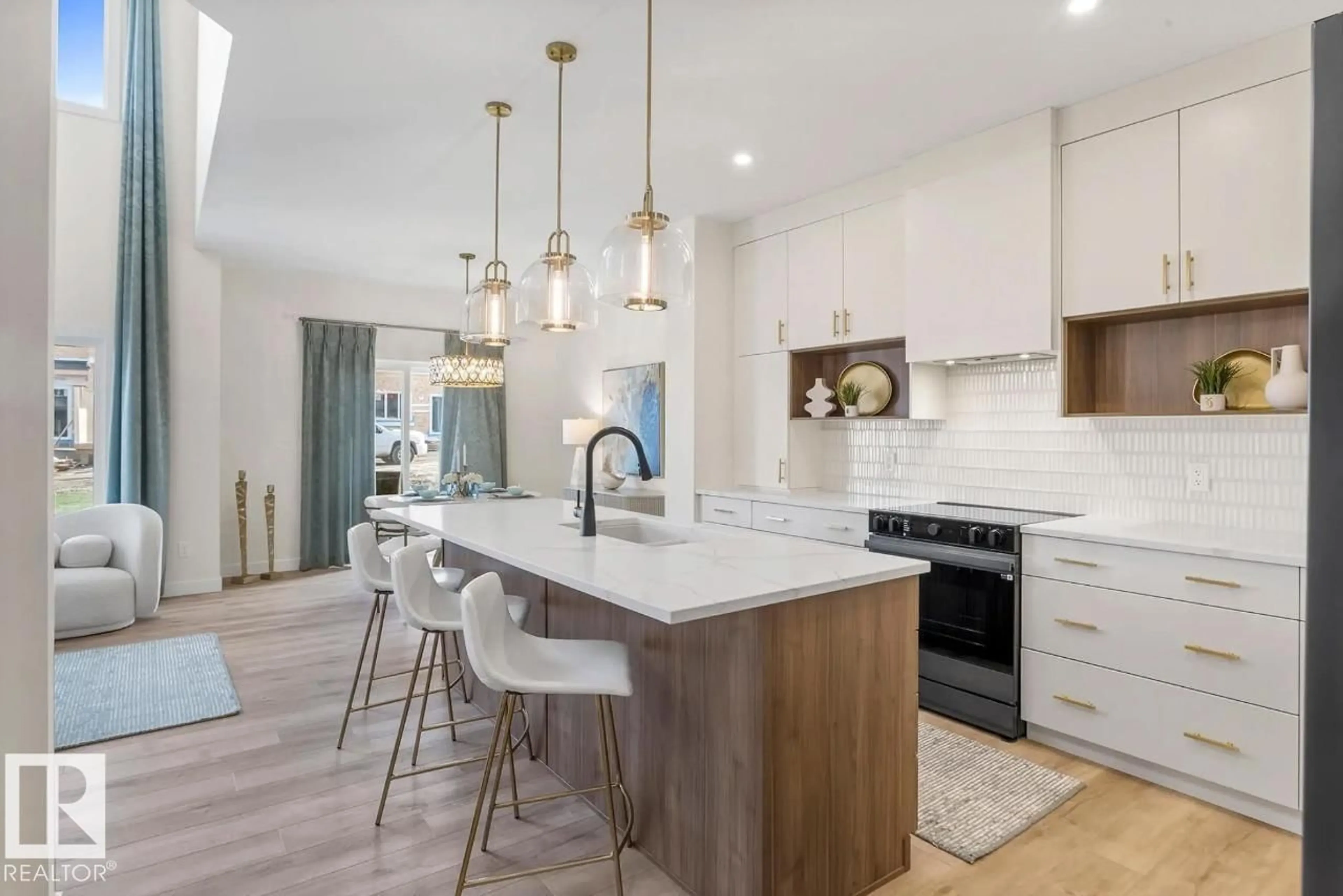 Open concept kitchen, unknown for SW - 320 27 ST, Edmonton Alberta T6X3H9