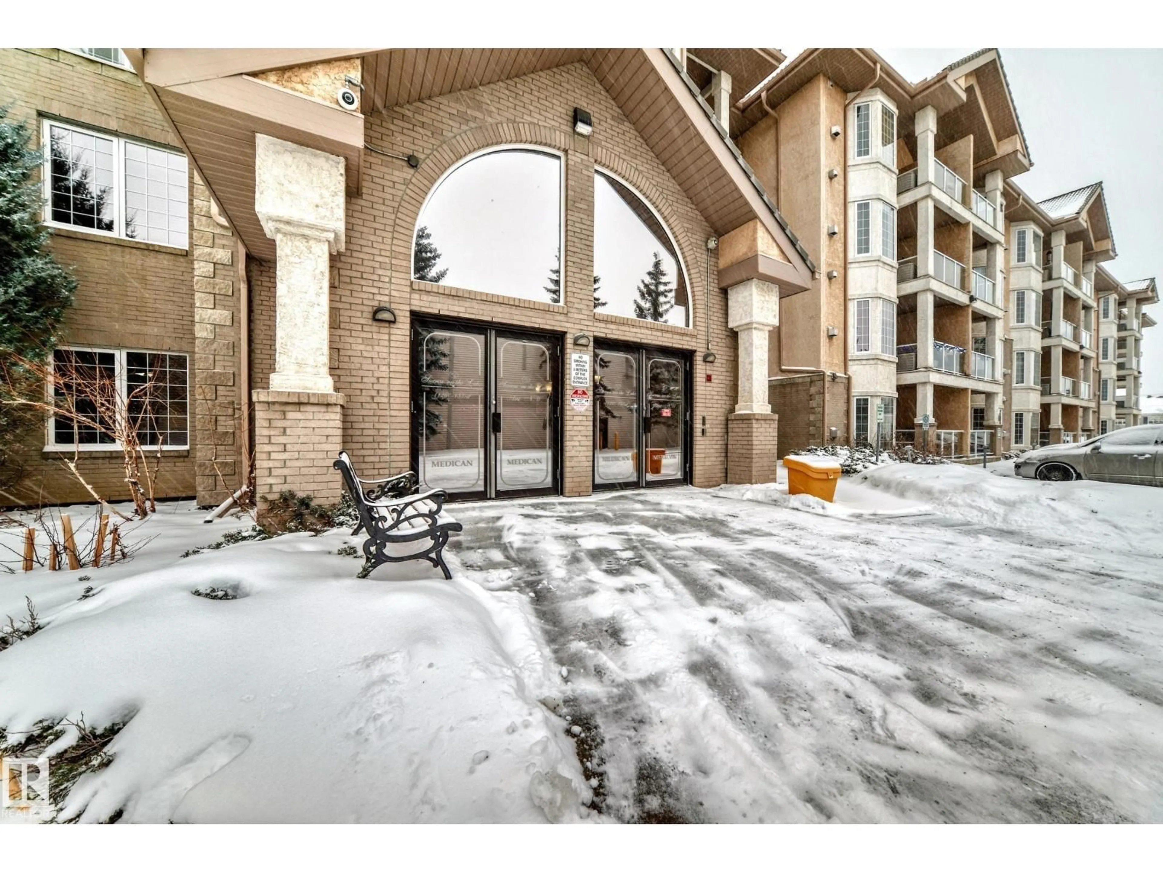 Indoor foyer for #301 - 11260 153 AV, Edmonton Alberta T5X6E7