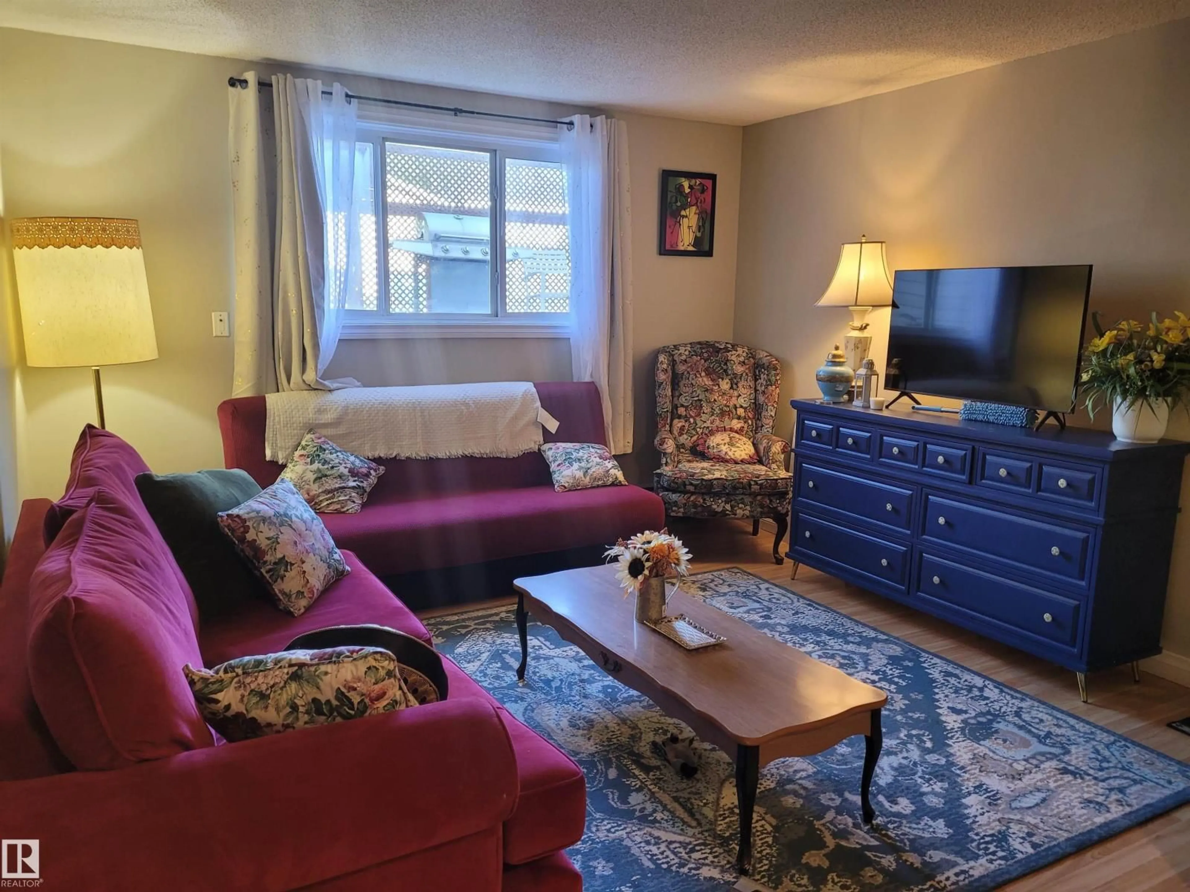 Living room with furniture, unknown for #102 - 12223 82 ST, Edmonton Alberta T5B2W9