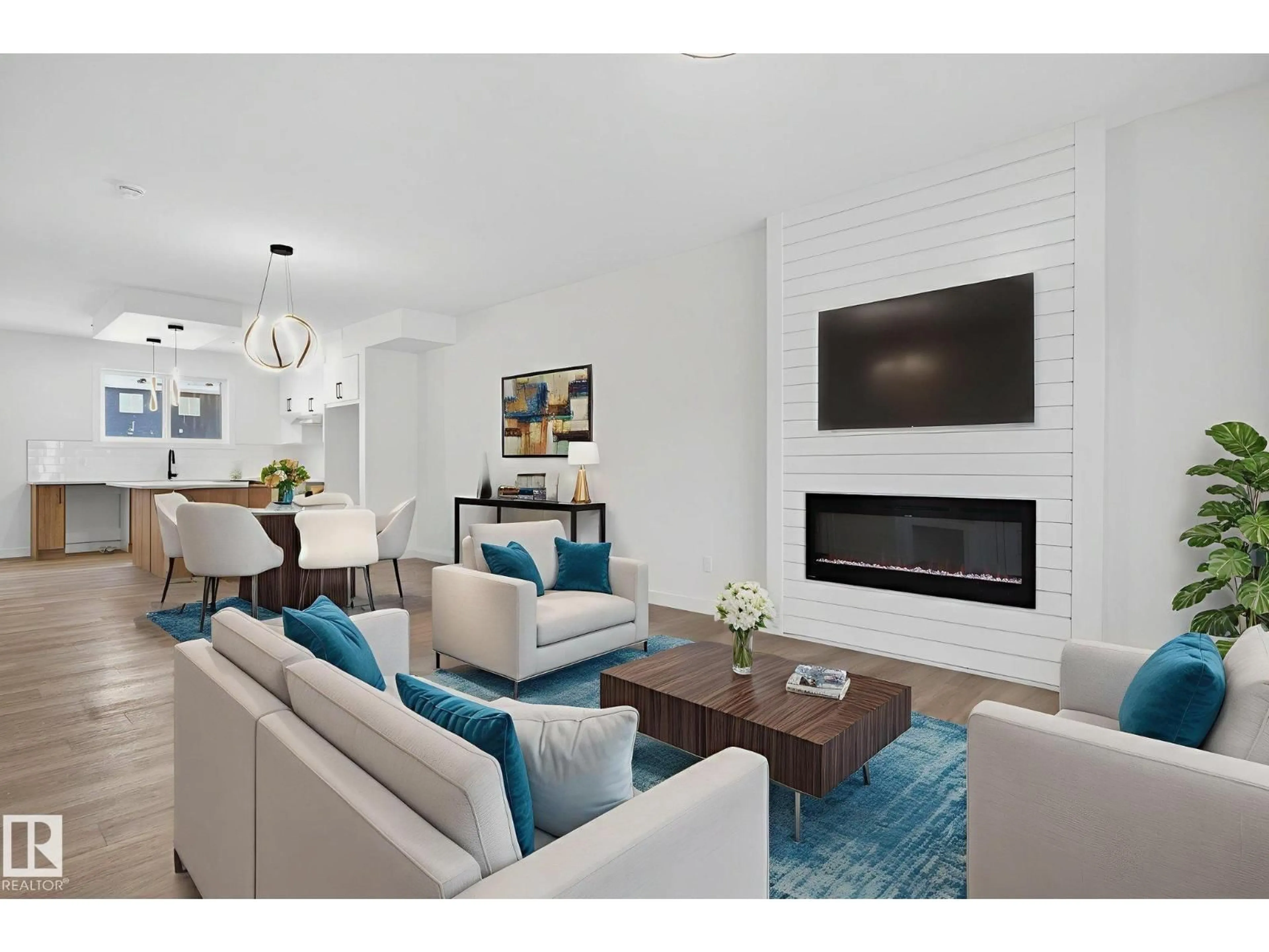 Living room with furniture, unknown for 124 PIERWYCK LO, Spruce Grove Alberta T7X4G2