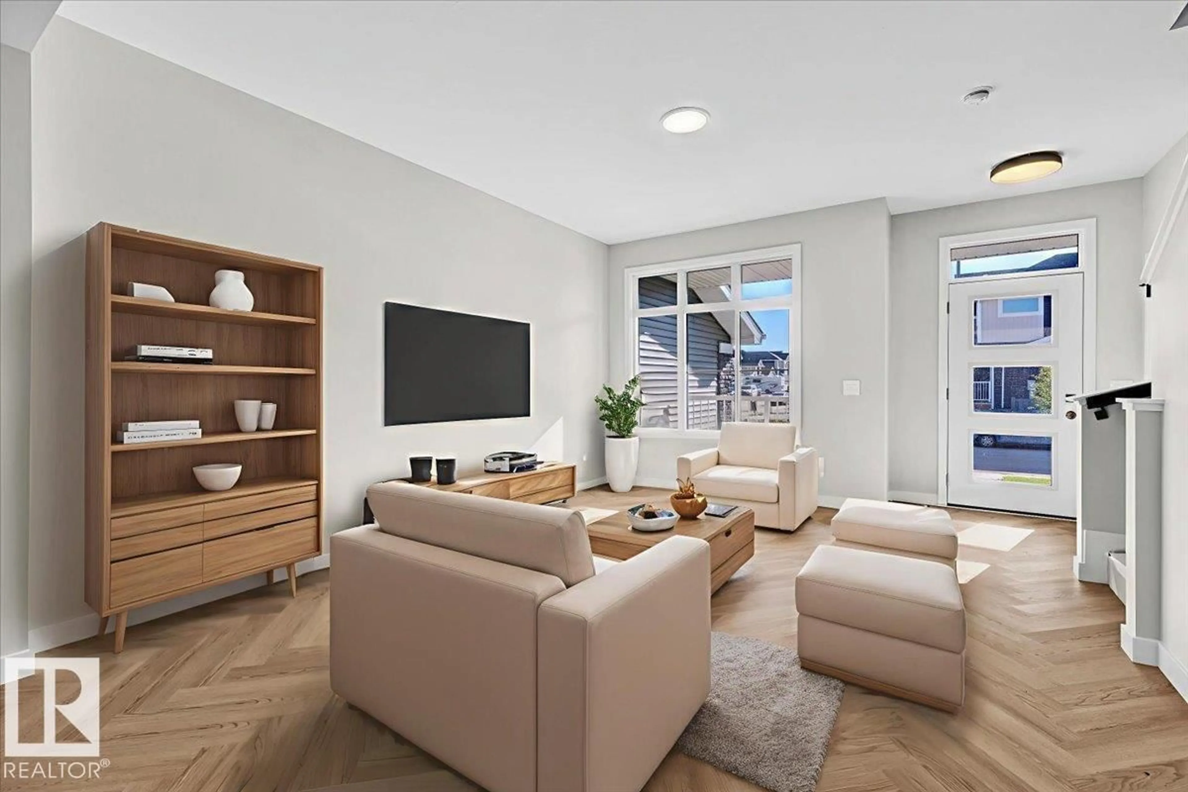 Living room with furniture, unknown for 1325 KESWICK DR, Edmonton Alberta T6W4V8