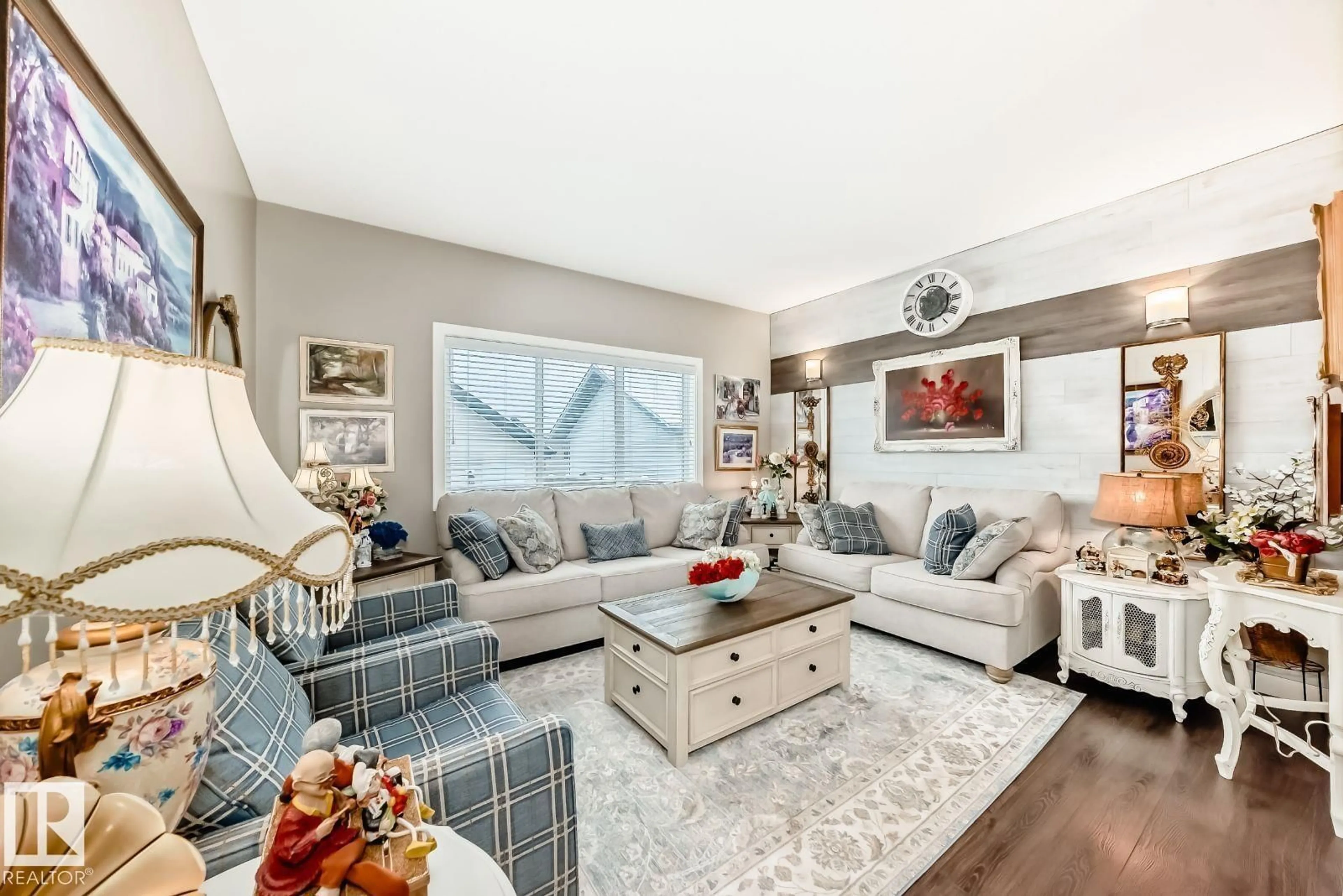 Living room with furniture, unknown for NW - 18136 76 ST, Edmonton Alberta T5Z0L9