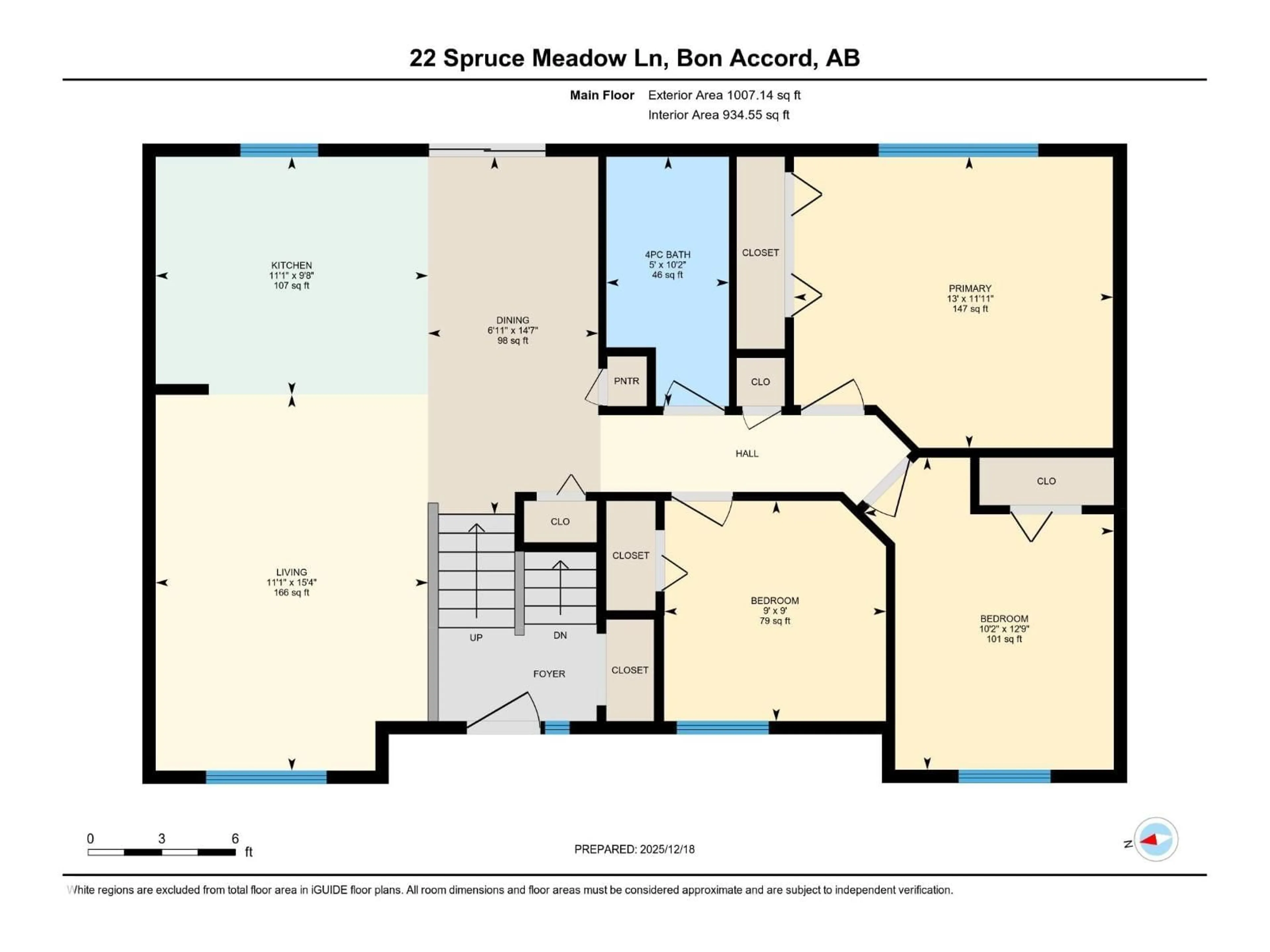 Floor plan for 22 SPRUCE MEADOW LN, Bon Accord Alberta T0A0K0