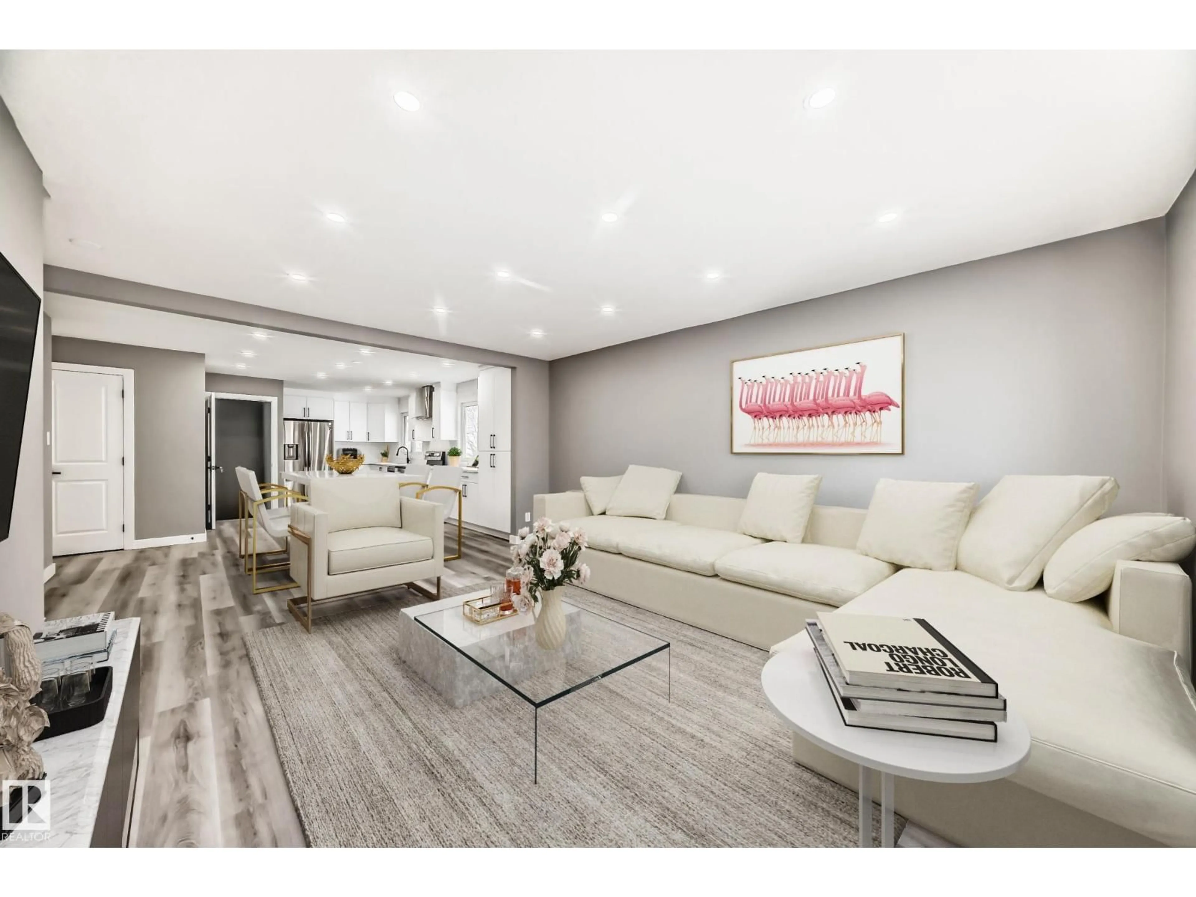 Living room with furniture, unknown for 7011 135A AV, Edmonton Alberta T5C2H7