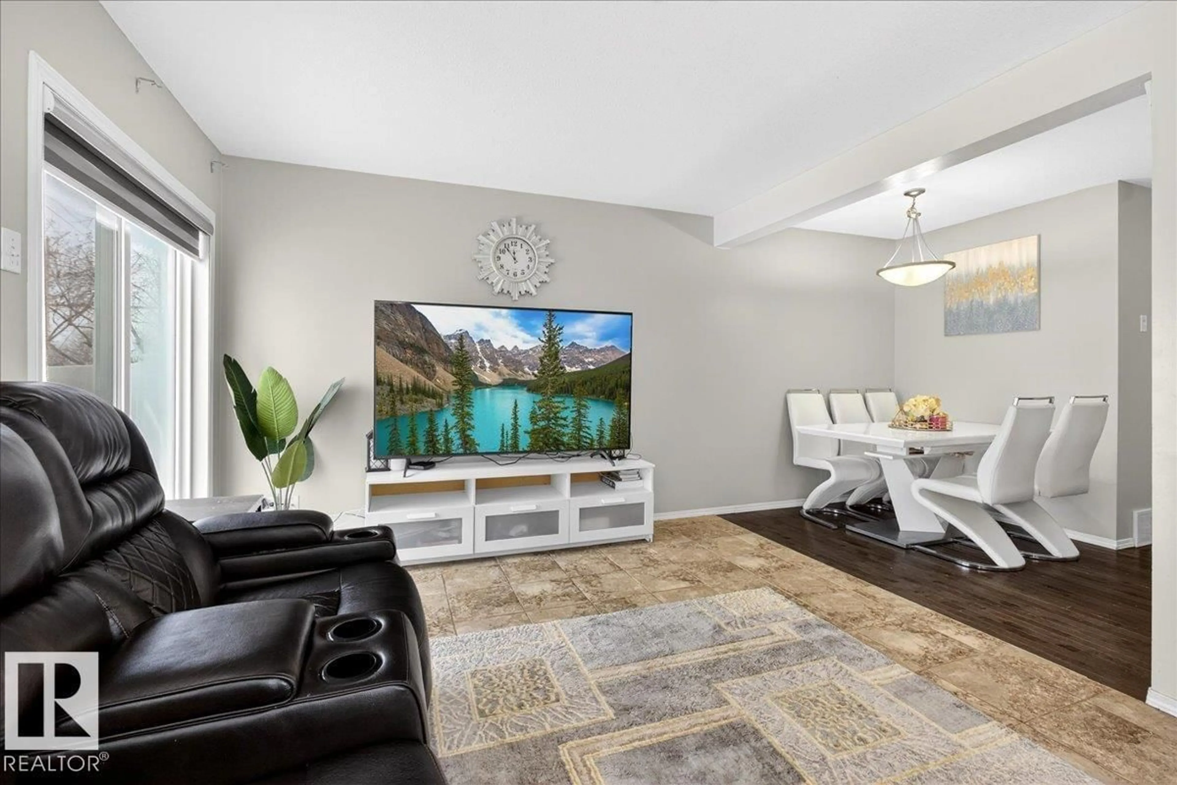 Living room with furniture, unknown for #47 - 230 EDWARDS DR, Edmonton Alberta T6X1G7