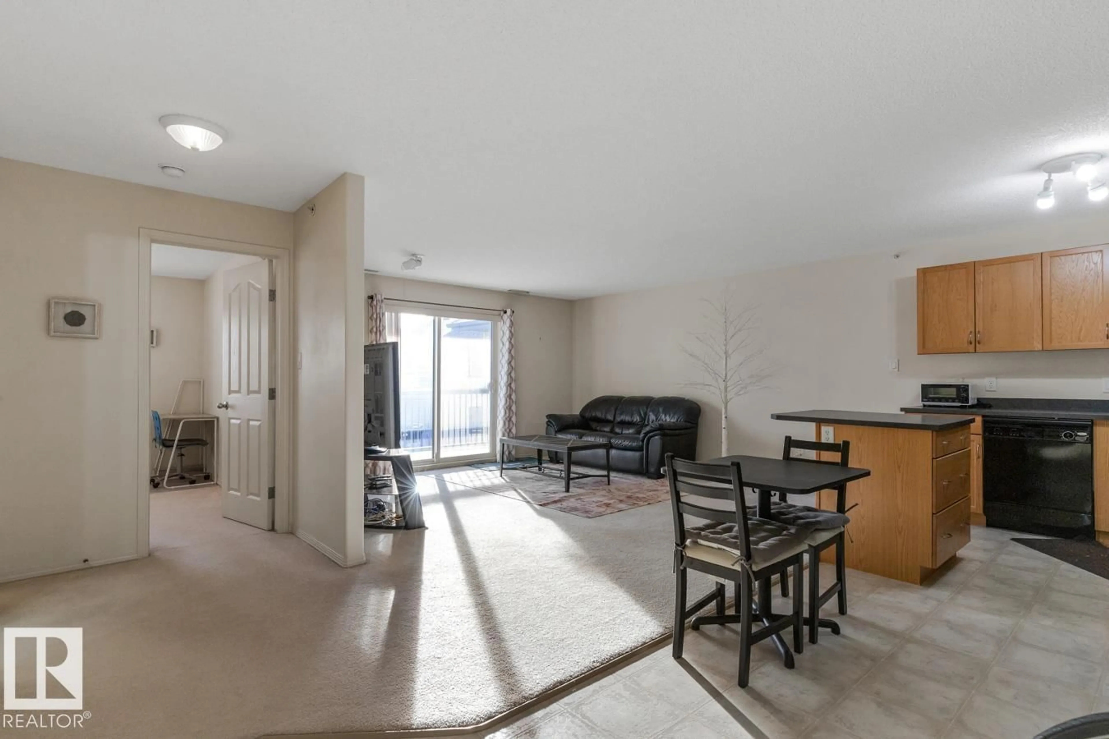 Living room with furniture, unknown for 430 16311 95 ST NW, Edmonton Alberta T5Z3Y5