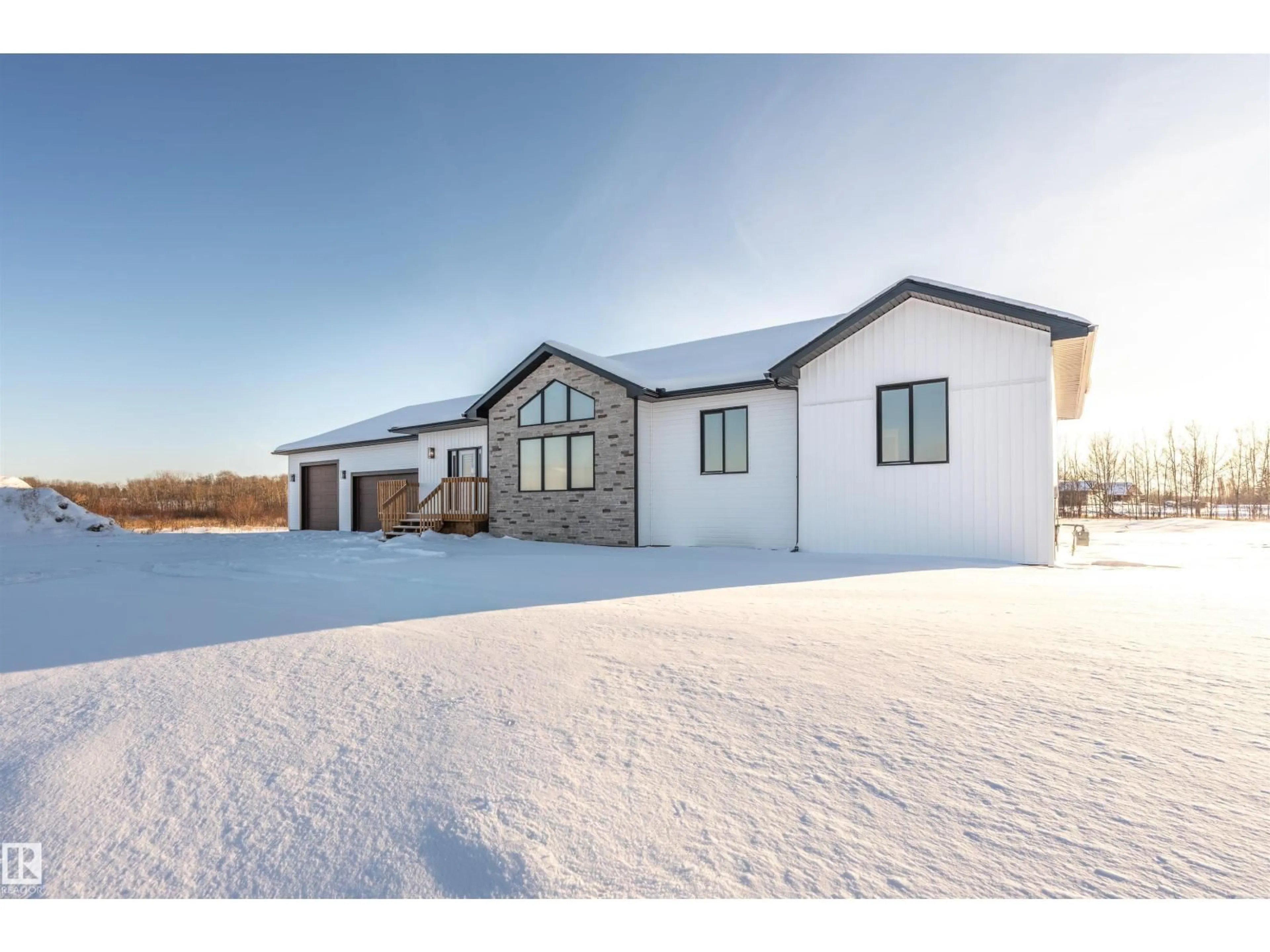 A pic from outside/outdoor area/front of a property/back of a property/a pic from drone, building for 62429 - 5 RANGE RD 420A, Rural Bonnyville M.D. Alberta T9M1P4