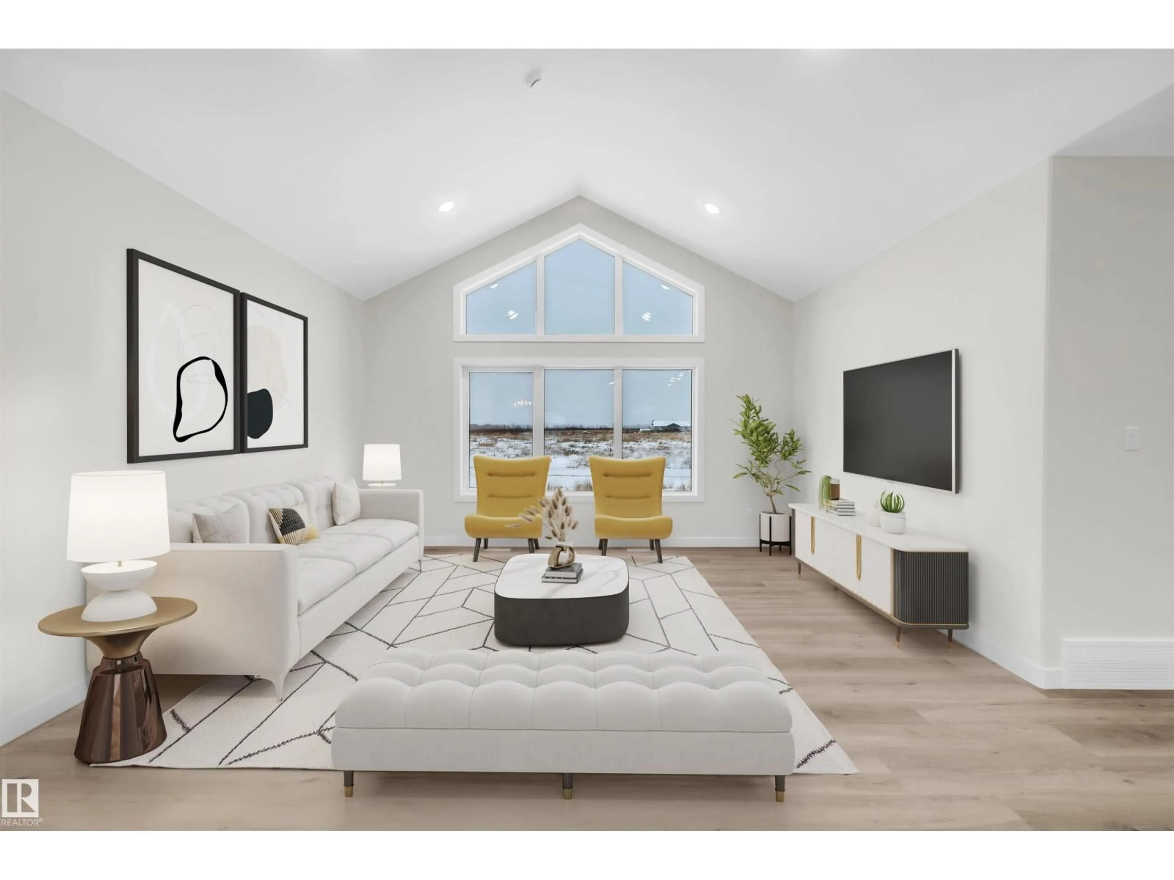 Living room with furniture, unknown for 62429 - 5 RANGE RD 420A, Rural Bonnyville M.D. Alberta T9M1P4