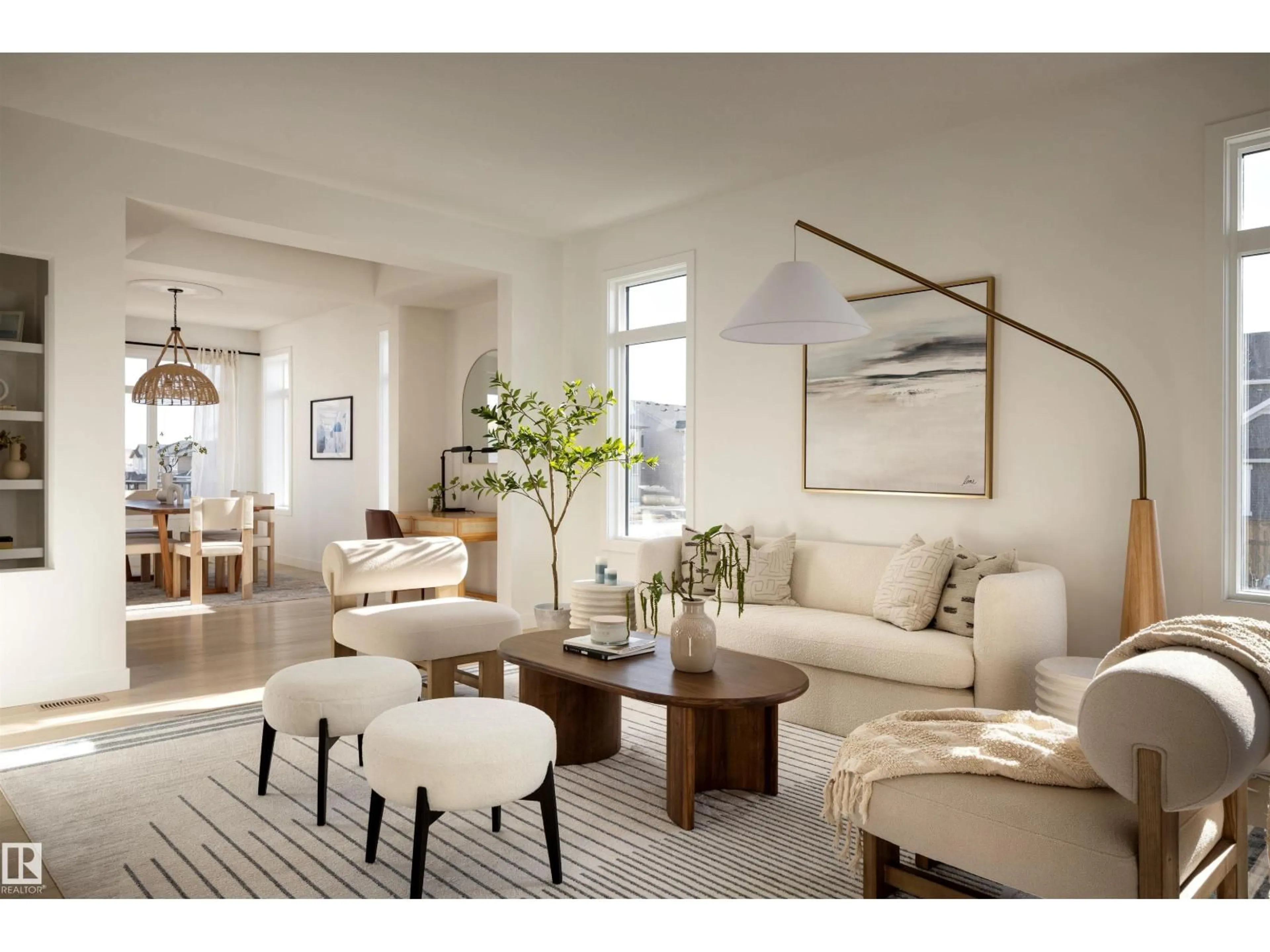 Living room with furniture, unknown for 2133 CROSSBILL LN, Edmonton Alberta T5S0W4