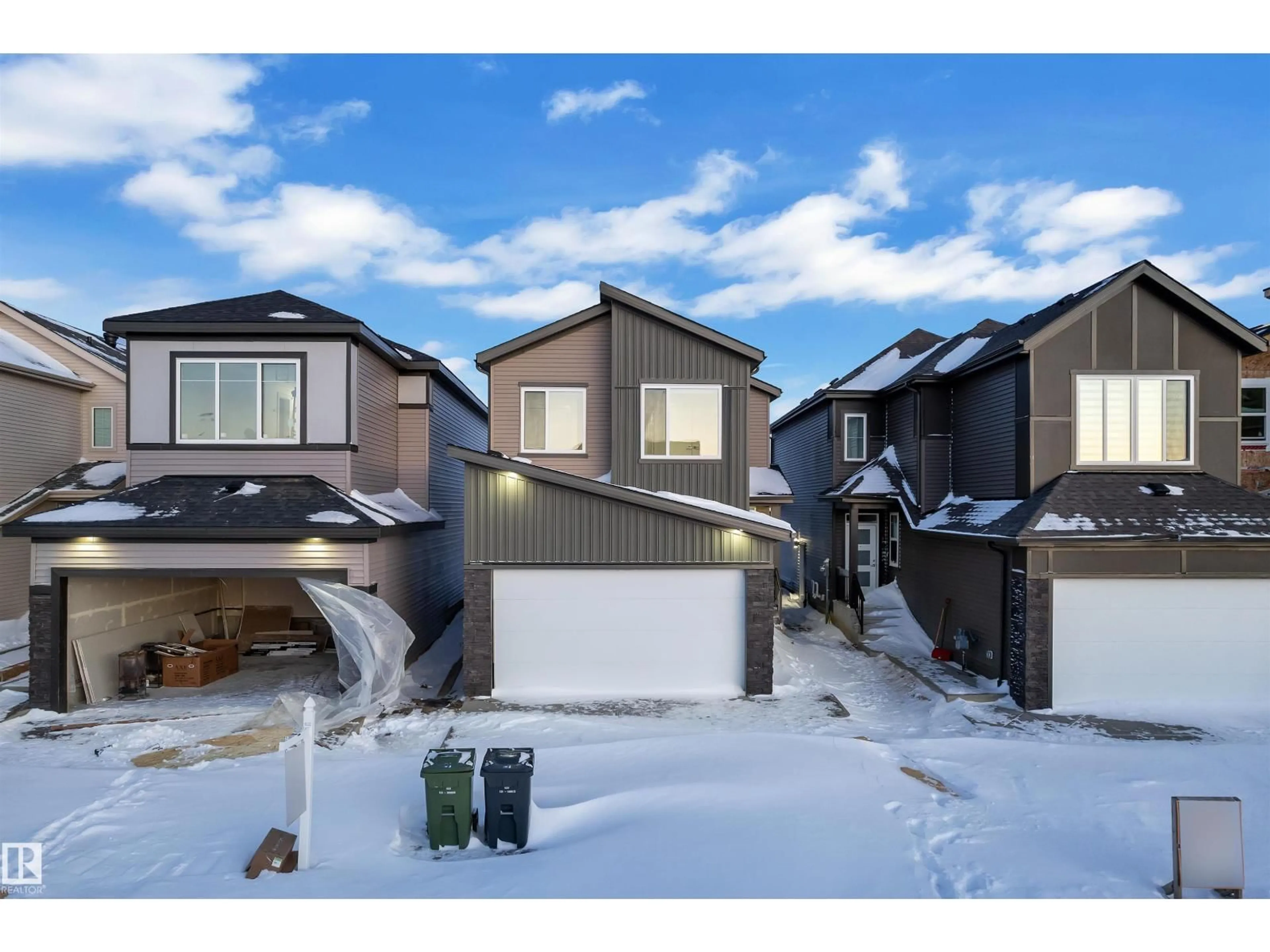 A pic from outside/outdoor area/front of a property/back of a property/a pic from drone, street for 204 CRYSTAL CREEK DR, Leduc Alberta T9E0X6