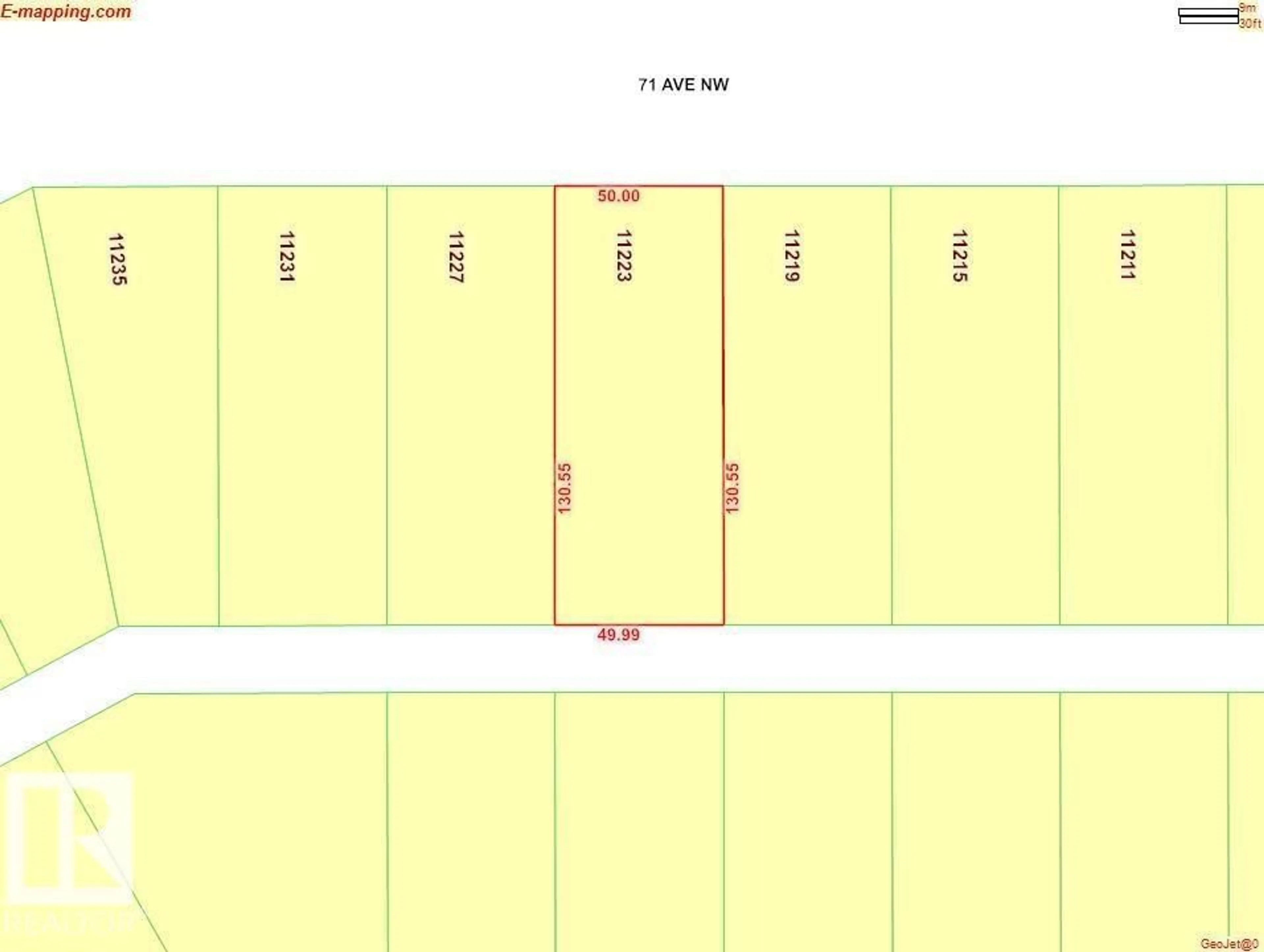 Floor plan for 11223 71 AV, Edmonton Alberta T6G0A5