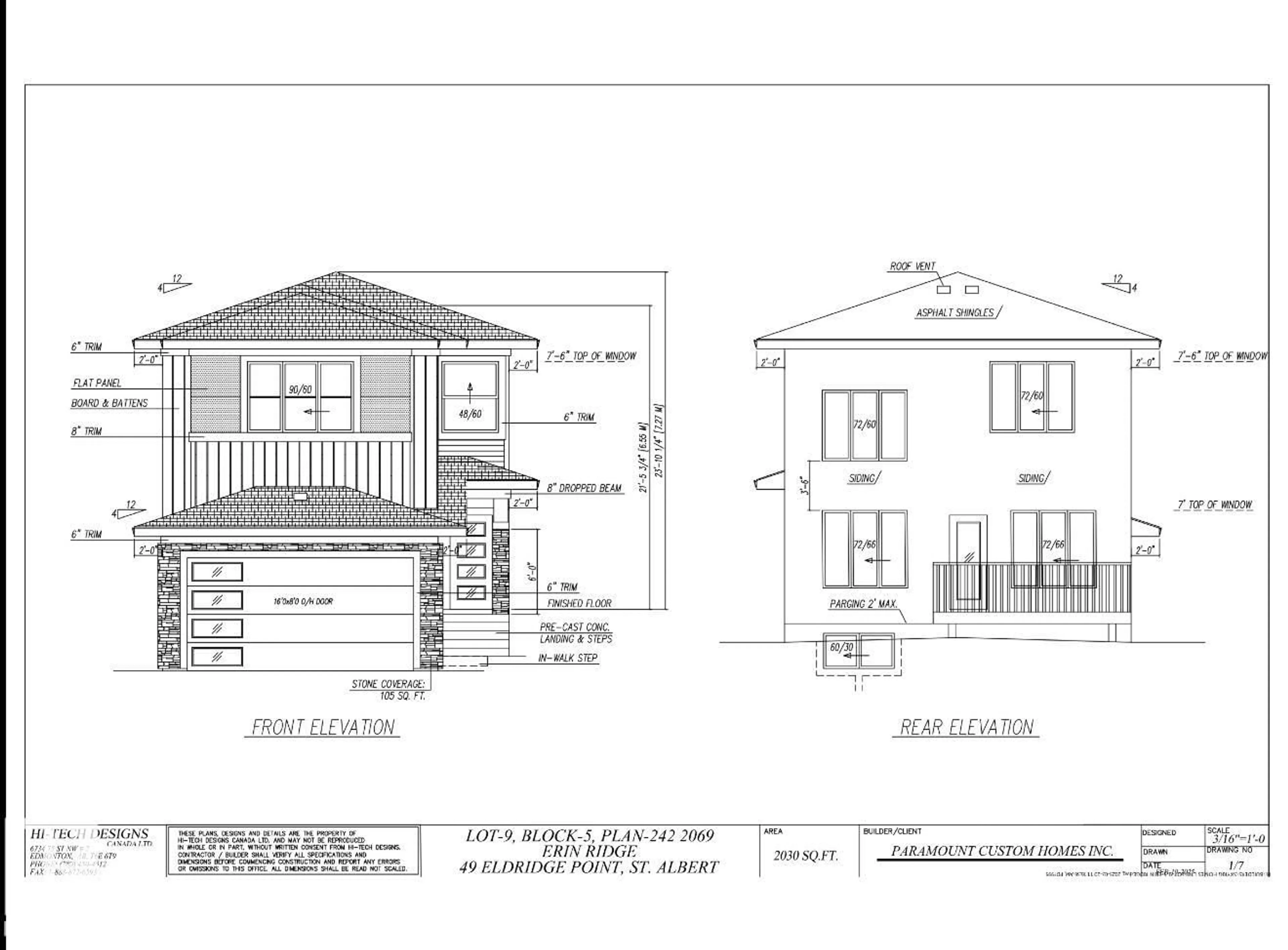 Floor plan for 49 ELDRIDGE POINT, St. Albert Alberta T8T1R8