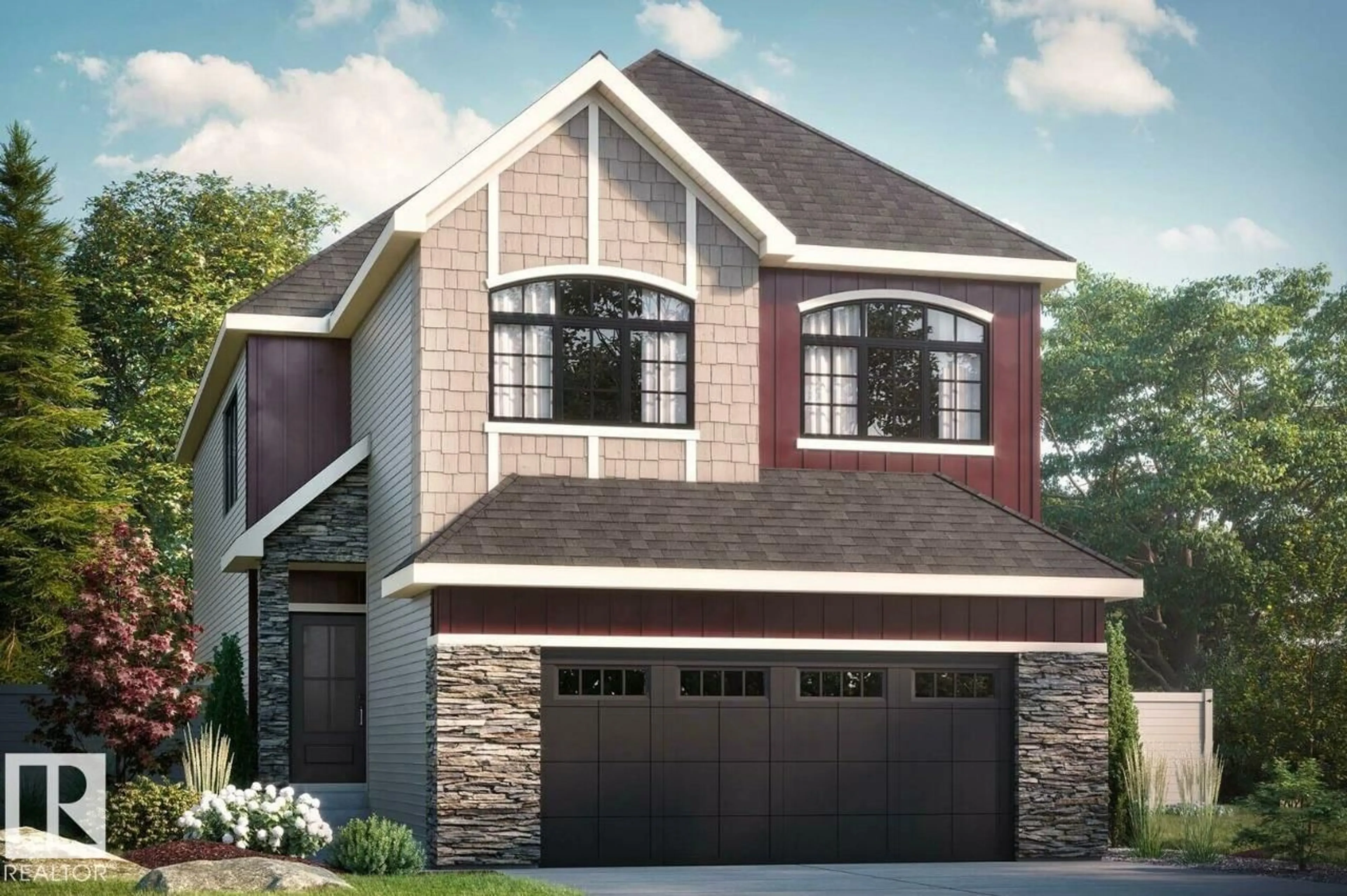 Home with brick exterior material, street for 11 CLOUTIER, St. Albert Alberta T8N0R6