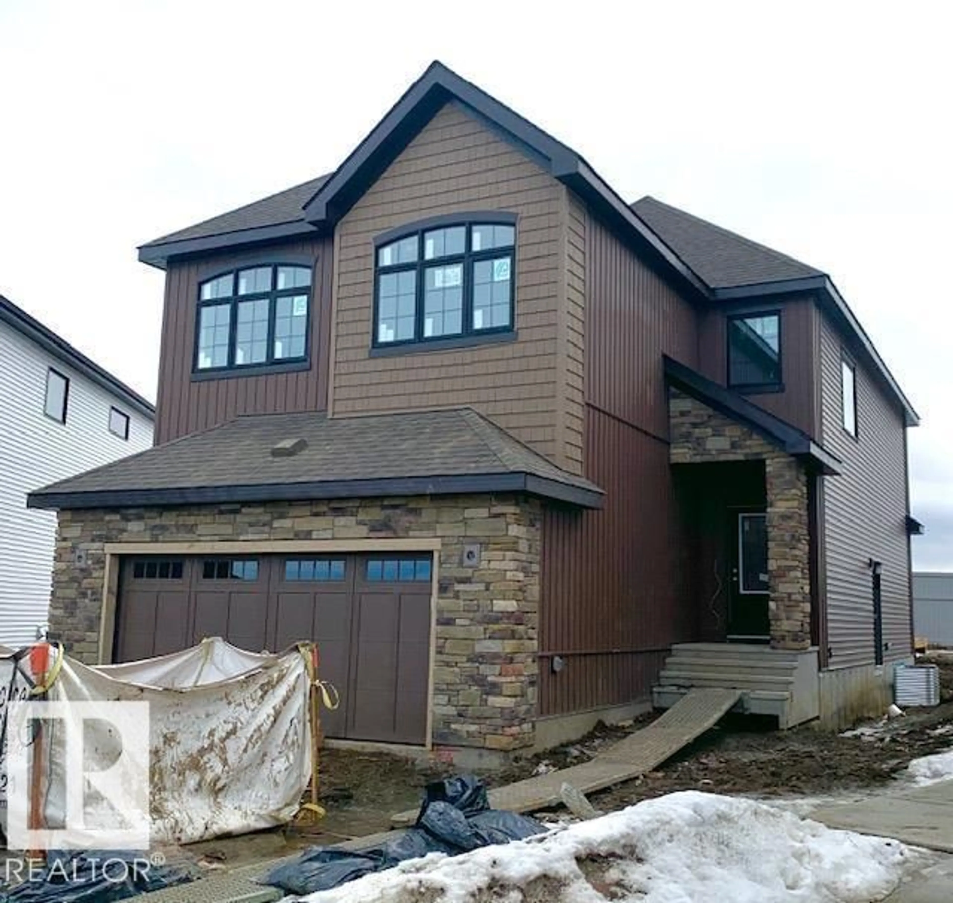 Home with brick exterior material, street for 11 CLOUTIER, St. Albert Alberta T8N0R6