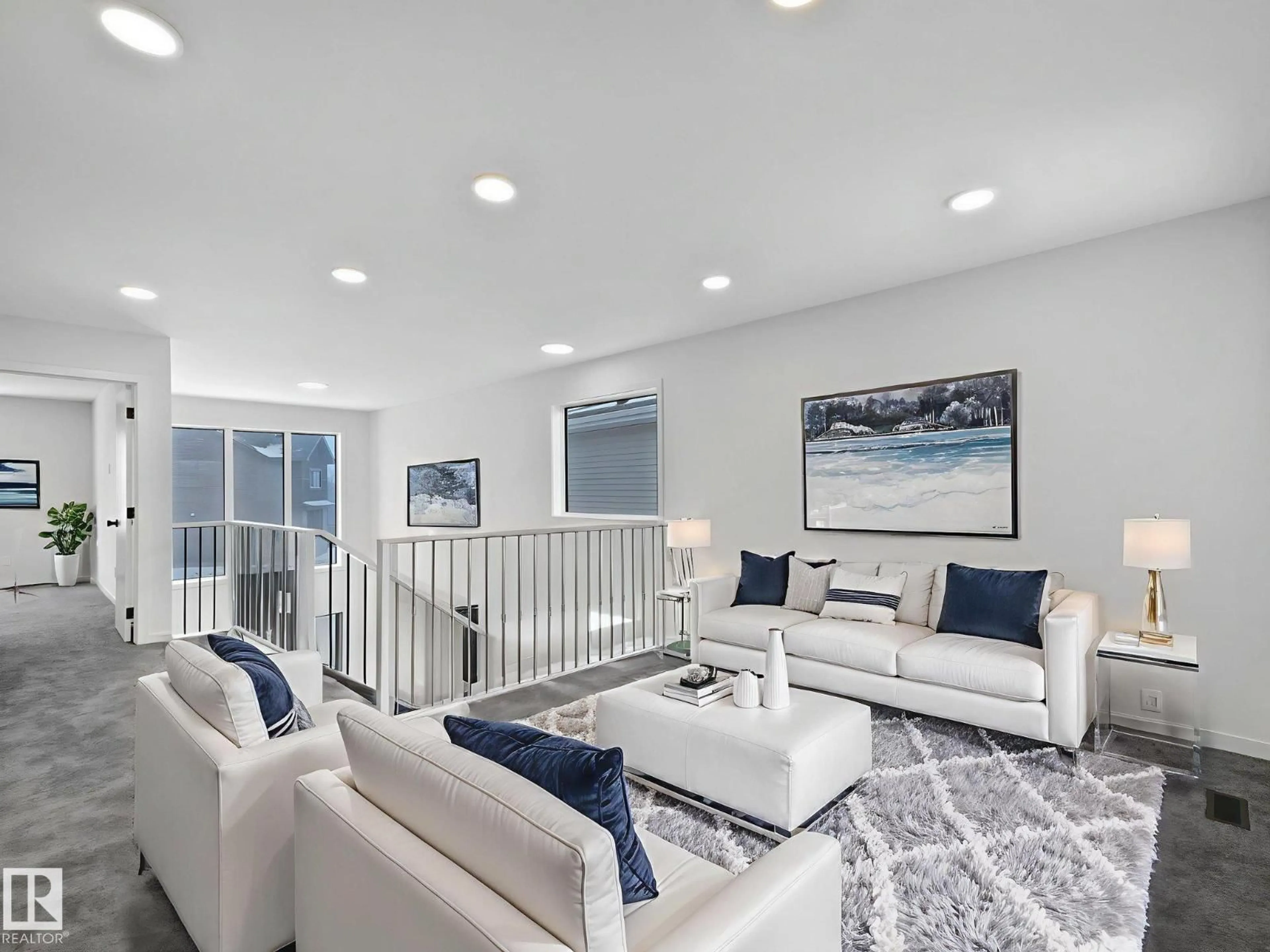 Living room with furniture, unknown for SW - 2203 158 ST, Edmonton Alberta T6W5P5