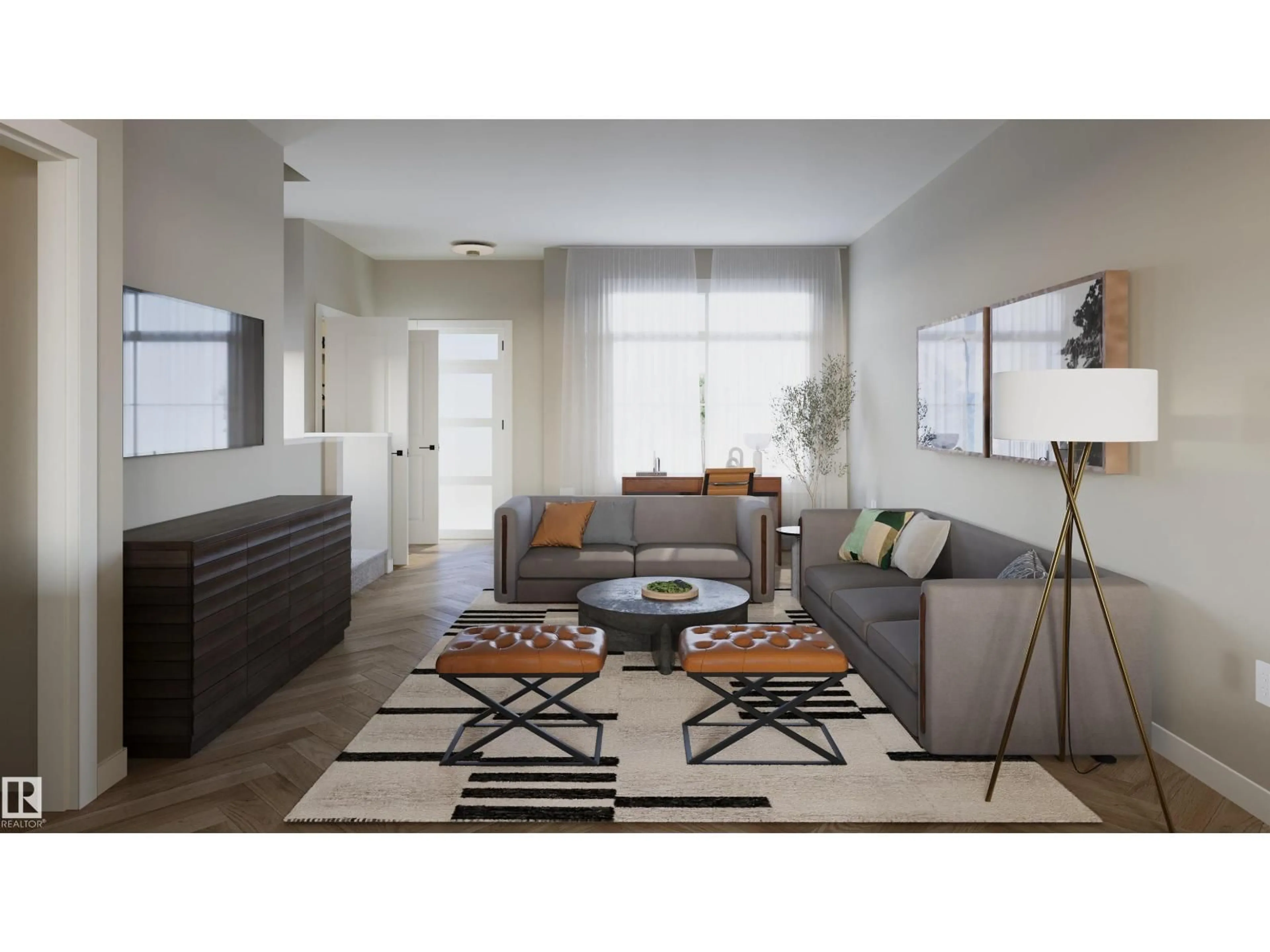 Living room with furniture, unknown for 569 CORRAL CI, Sherwood Park Alberta T8H3B9