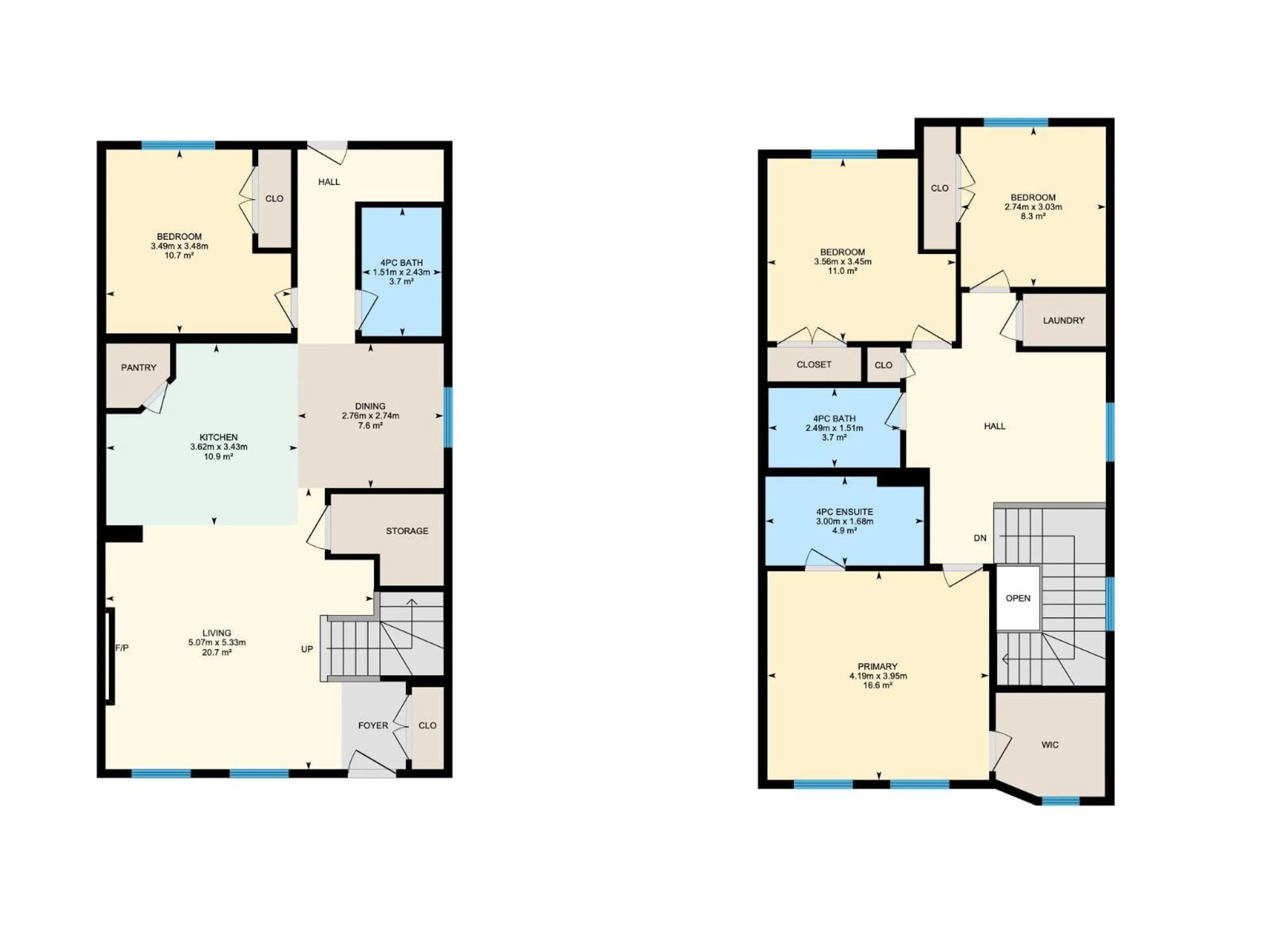 Floor plan for 28 WESTWYCK LI, Spruce Grove Alberta T7X4G1
