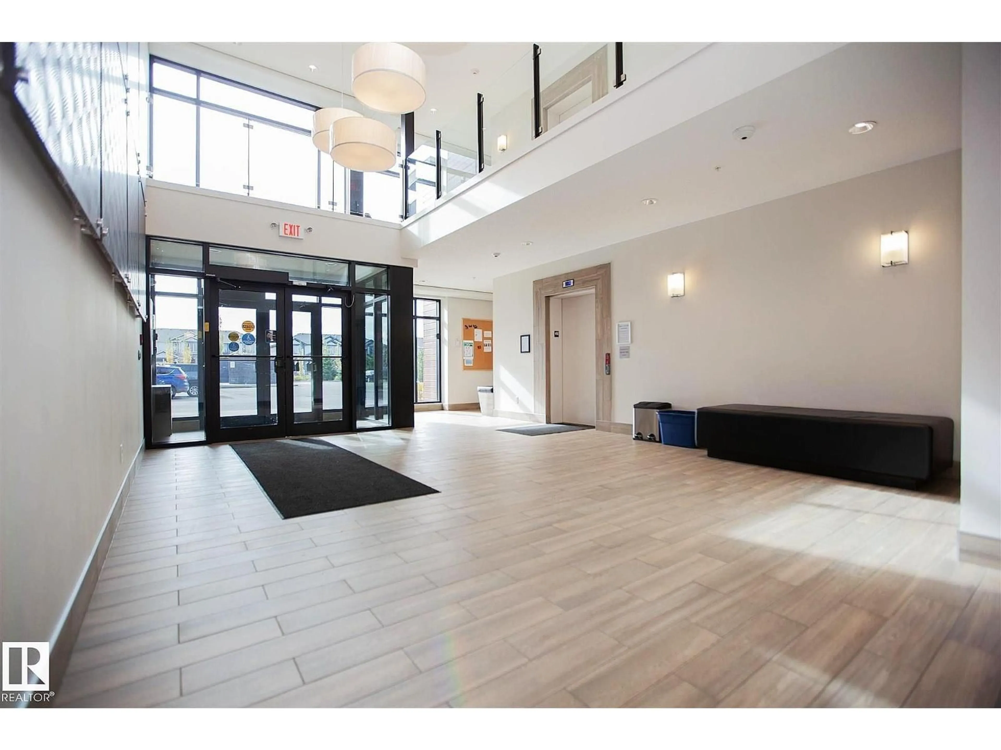 Indoor foyer for 403 - 1004 ROSENTHAL BV, Edmonton Alberta T5T5X9