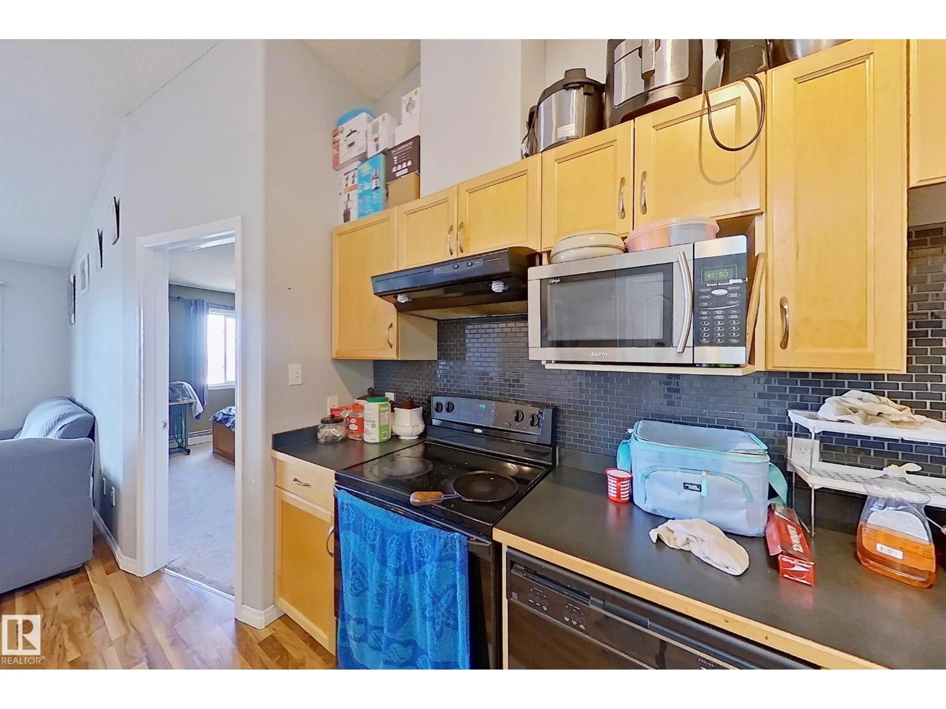 Standard kitchen, unknown for #418 - 3425 19 ST, Edmonton Alberta T6T2B5