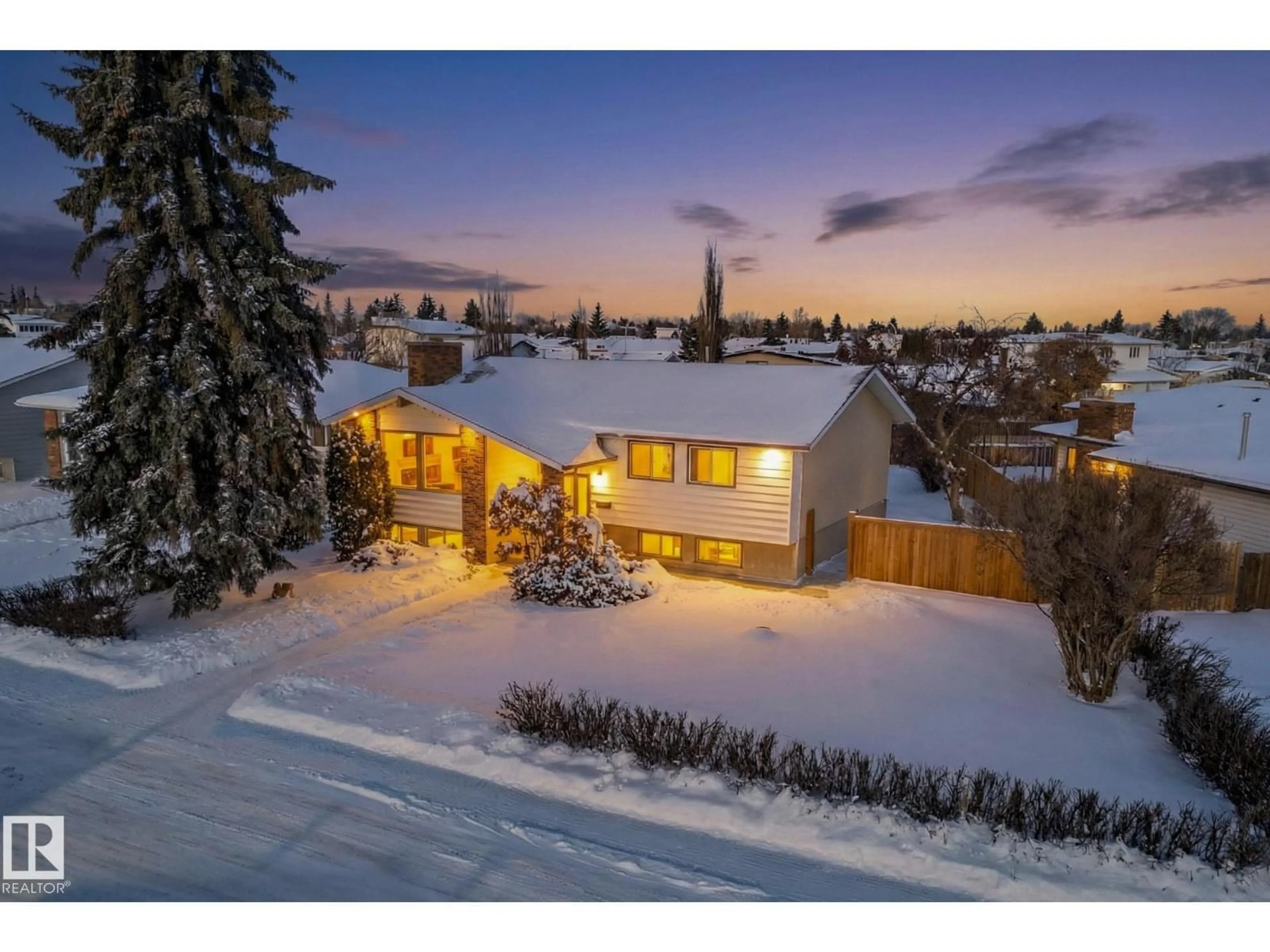 A pic from outside/outdoor area/front of a property/back of a property/a pic from drone, mountain view for 9508 139 AV, Edmonton Alberta T5E5Z8