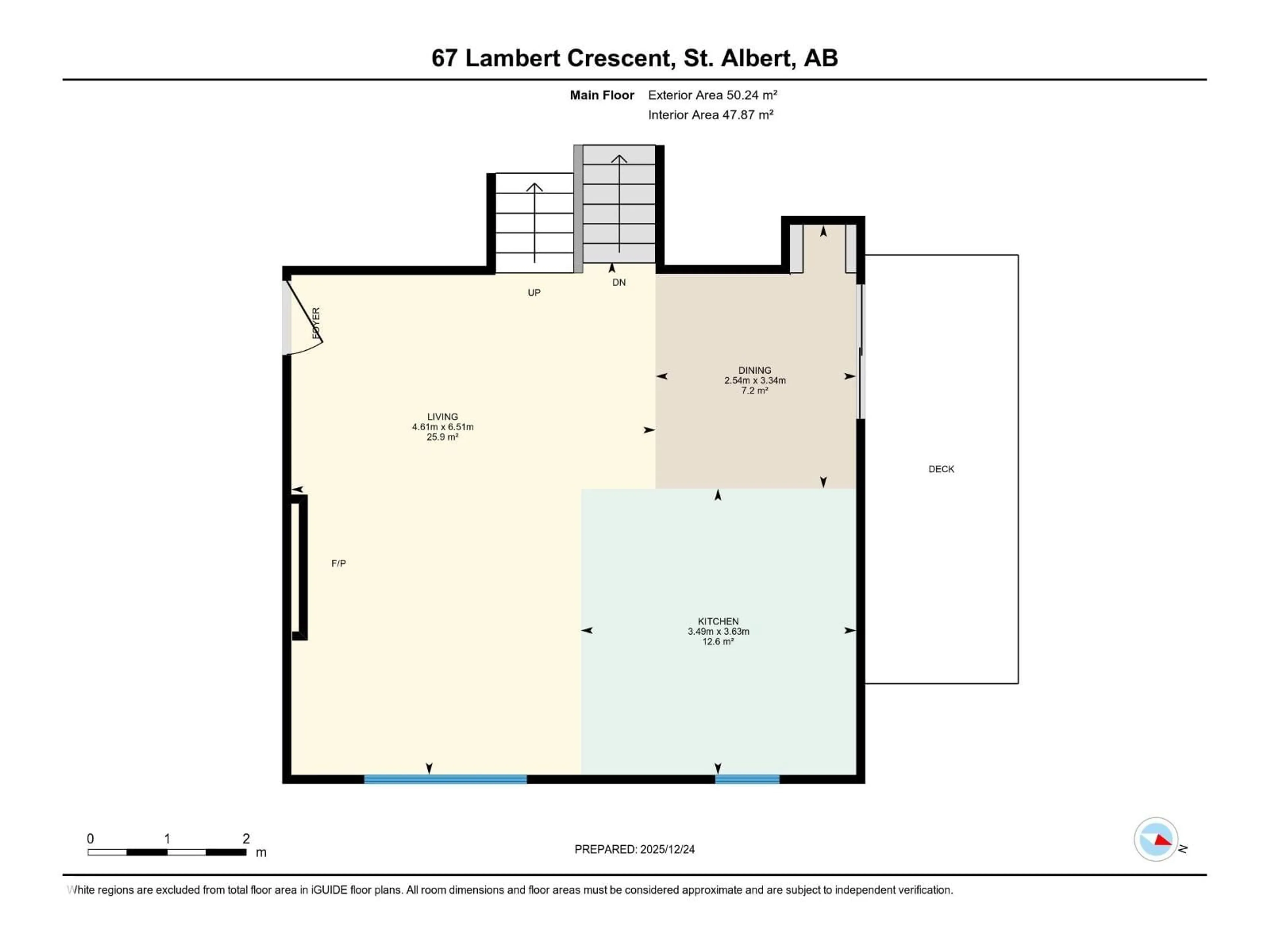 Floor plan for 67 LAMBERT CR, St. Albert Alberta T8N1M3