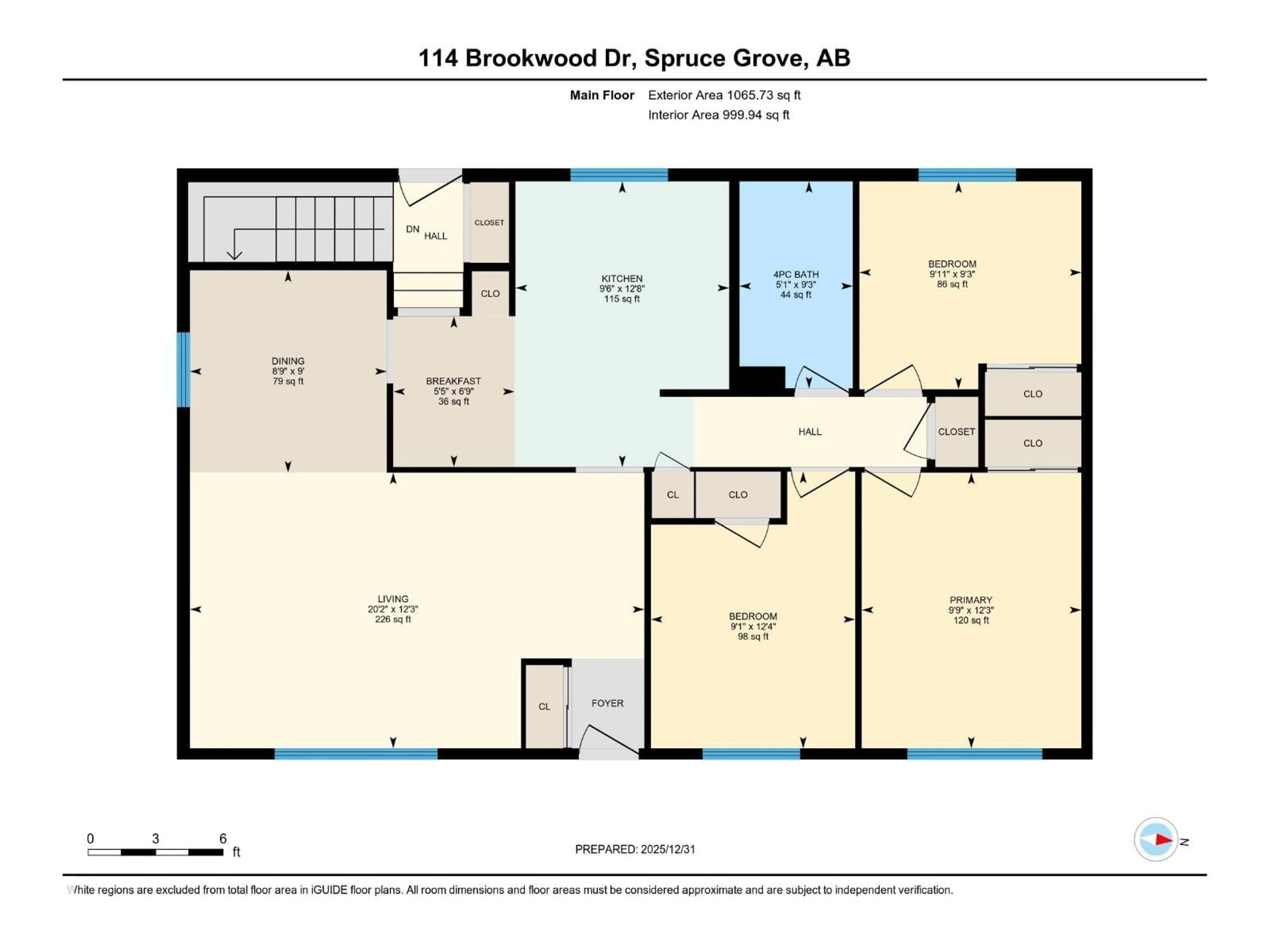 Floor plan for 114 BROOKWOOD DR, Spruce Grove Alberta T7X1G8