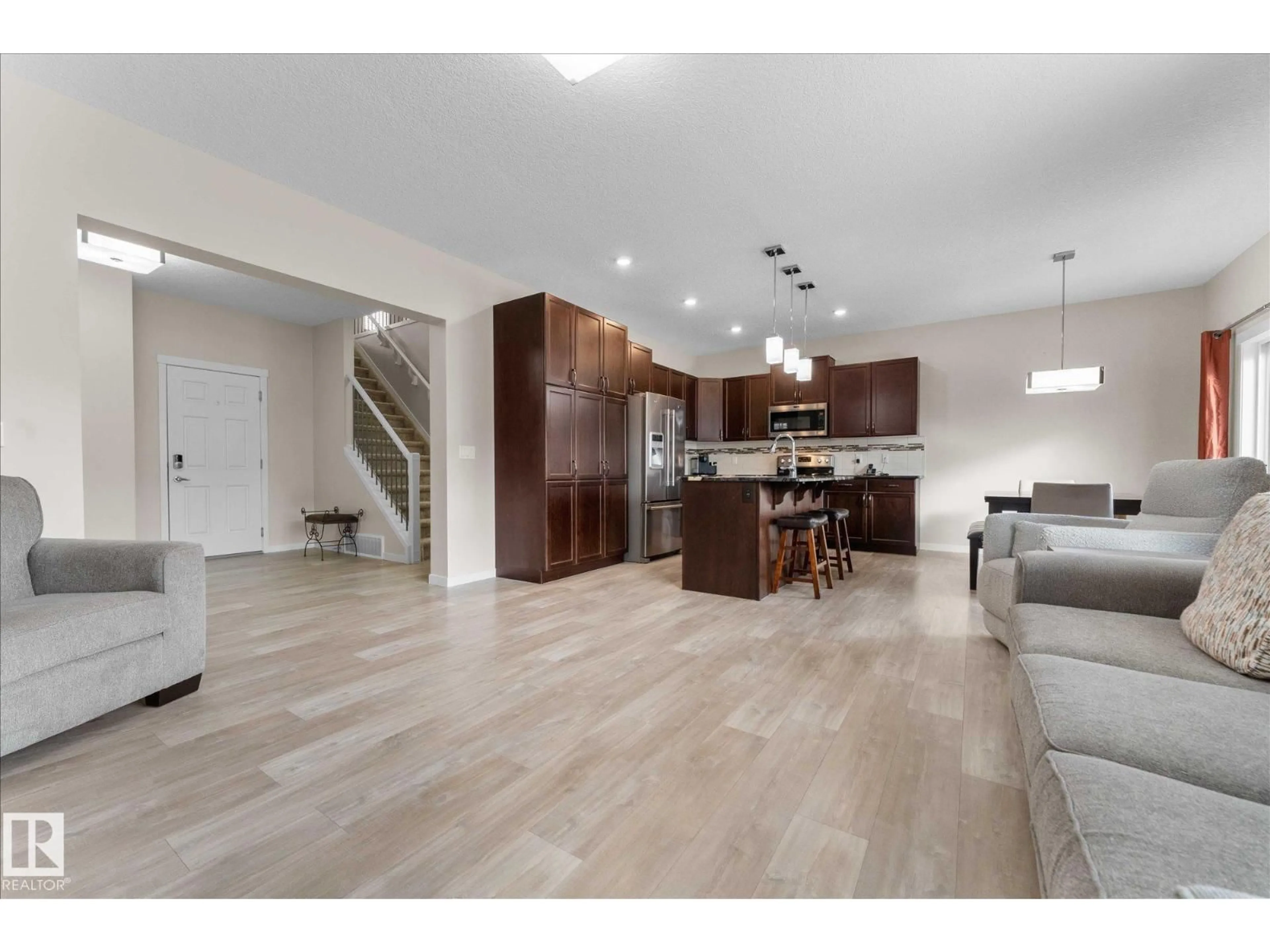 Open concept kitchen, unknown for 17164 47 ST, Edmonton Alberta T5Y3P4