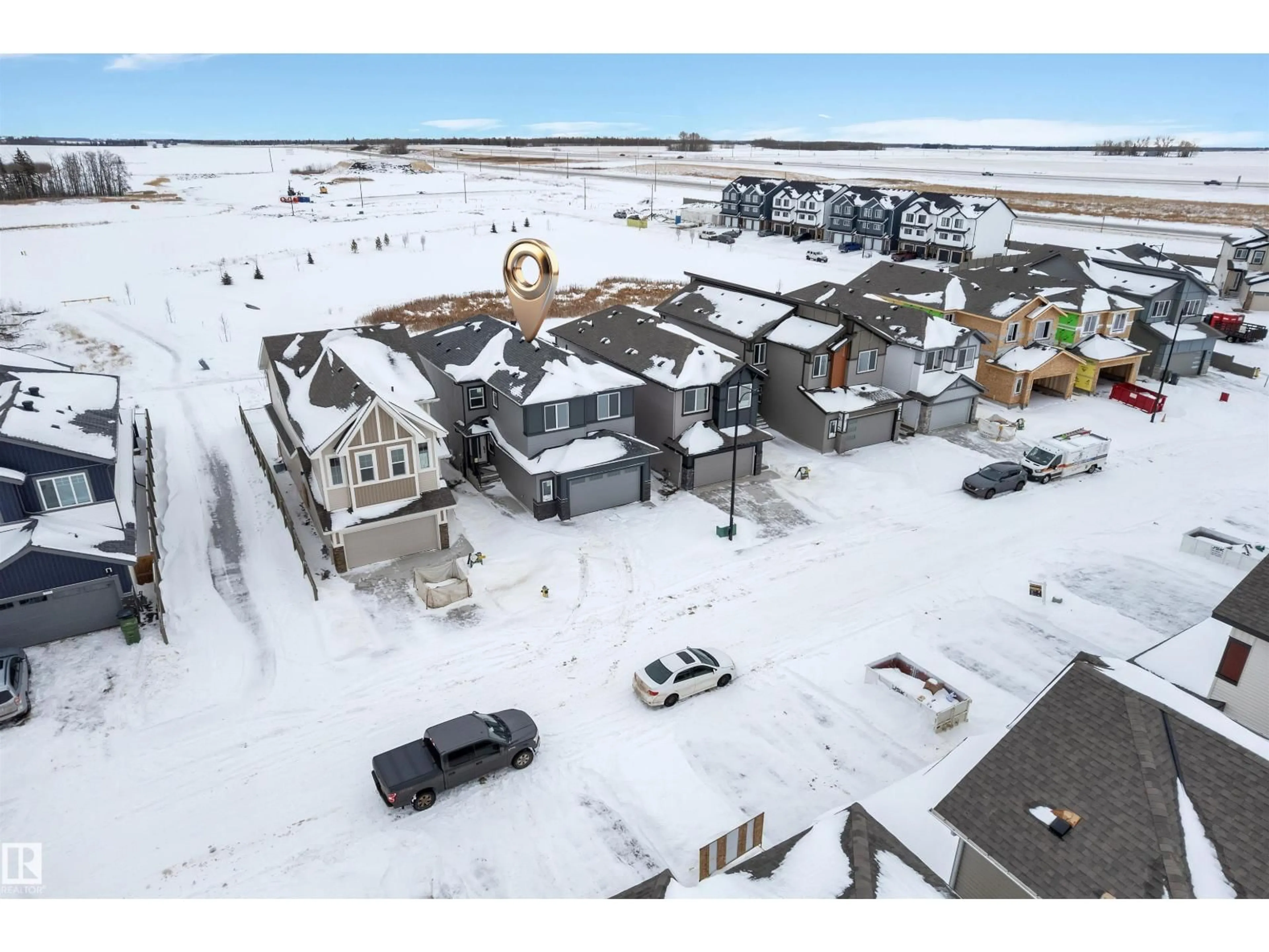 A pic from outside/outdoor area/front of a property/back of a property/a pic from drone, unknown for 744 ASTORIA WY, Devon Alberta T9G0M7