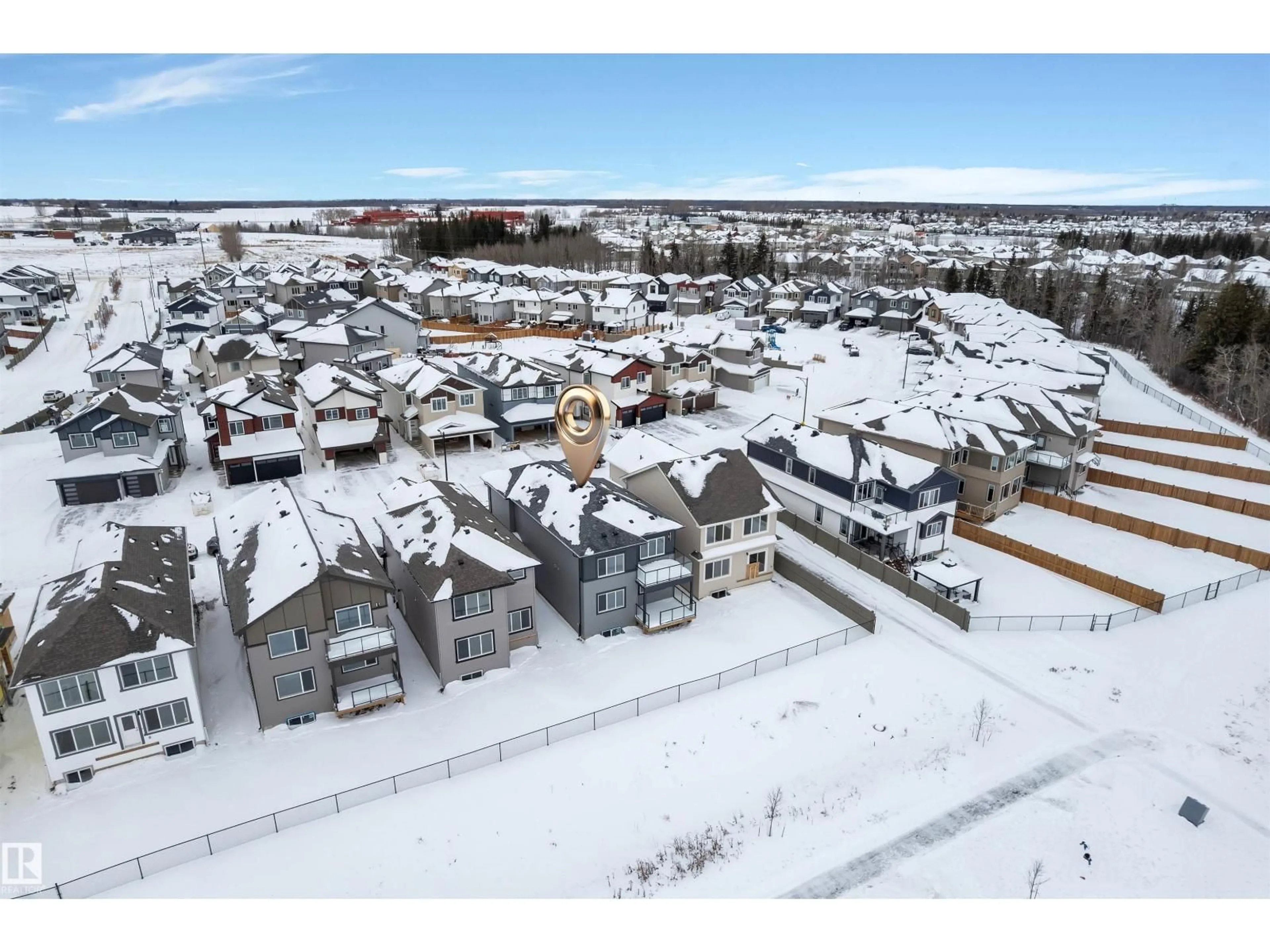 A pic from outside/outdoor area/front of a property/back of a property/a pic from drone, unknown for 744 ASTORIA WY, Devon Alberta T9G0M7