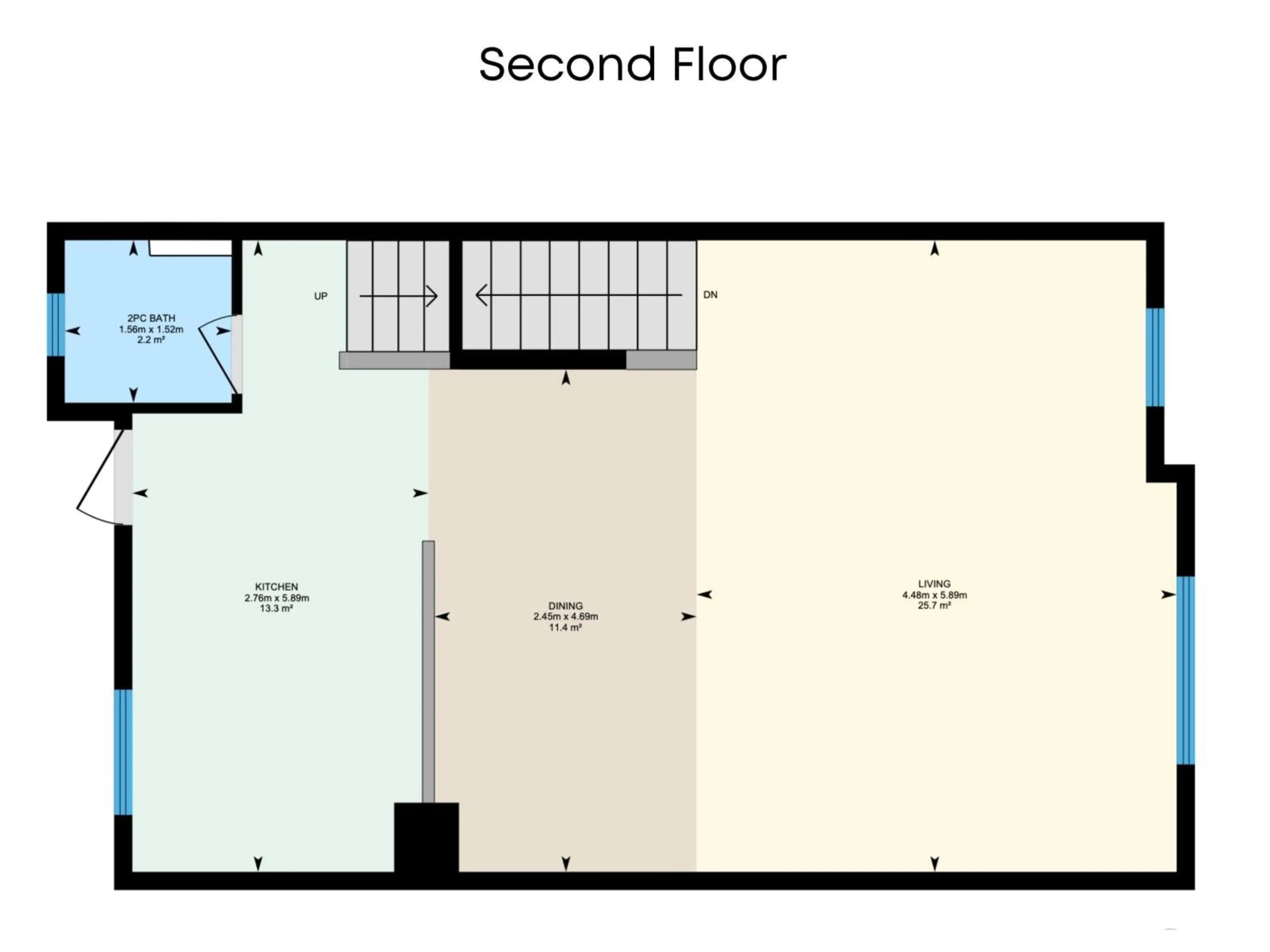 Floor plan for #22 - 13139 205 ST NW, Edmonton Alberta T5S0N1