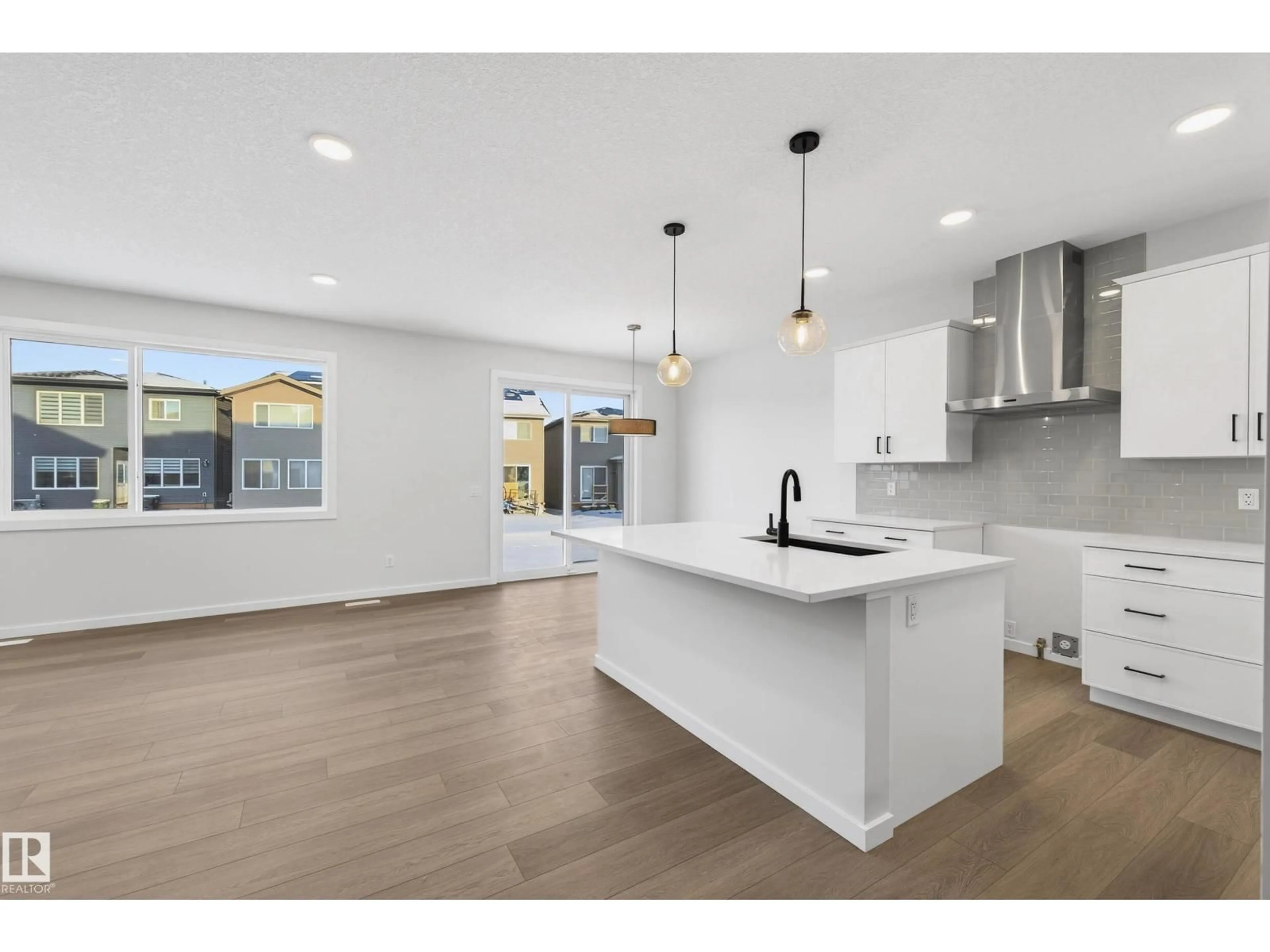 Open concept kitchen, unknown for NW - 2217 193A ST, Edmonton Alberta T6M3B7