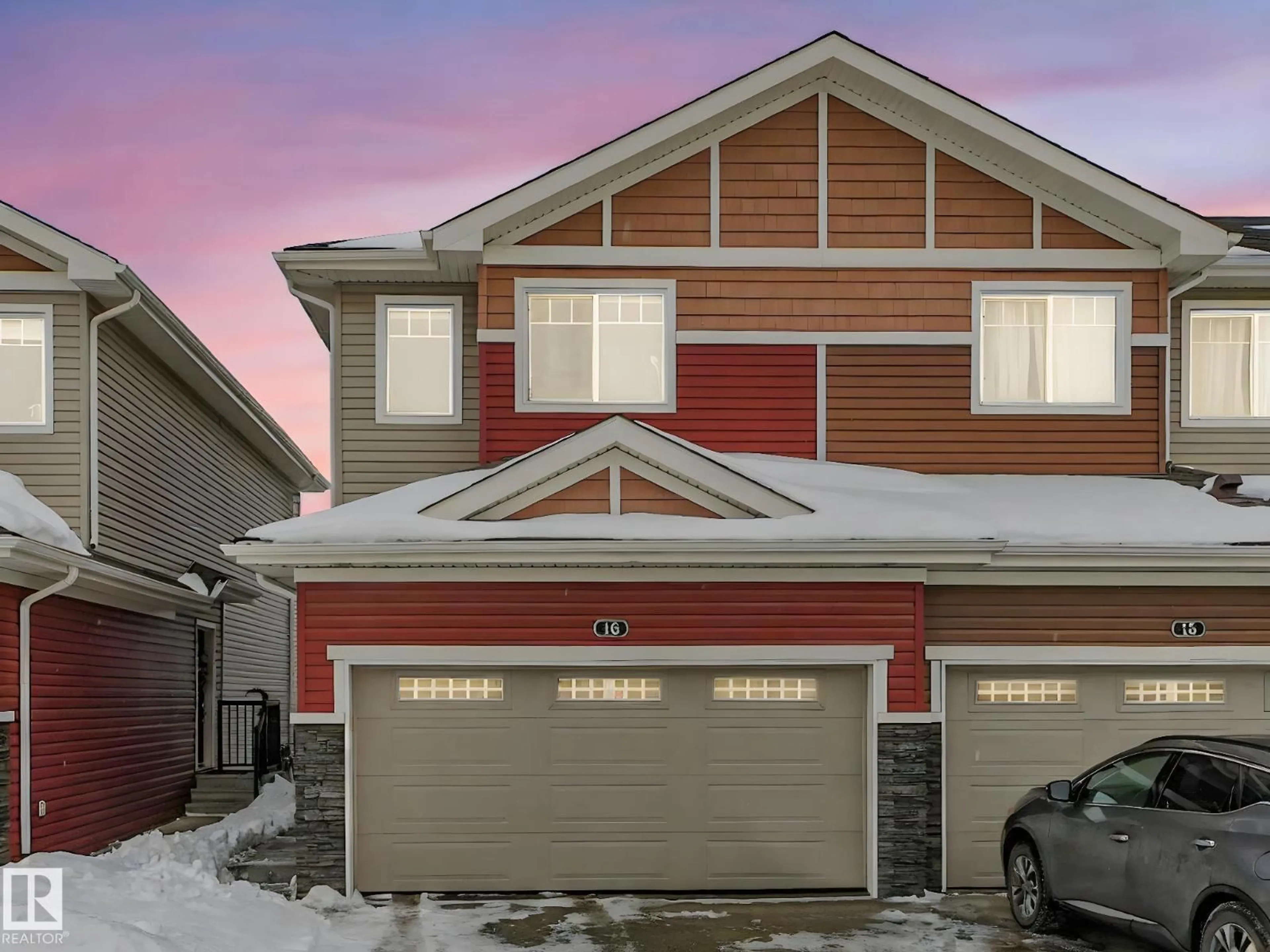 Home with vinyl exterior material, street for #16 - 3103 HILTON DR, Edmonton Alberta T6M0R3