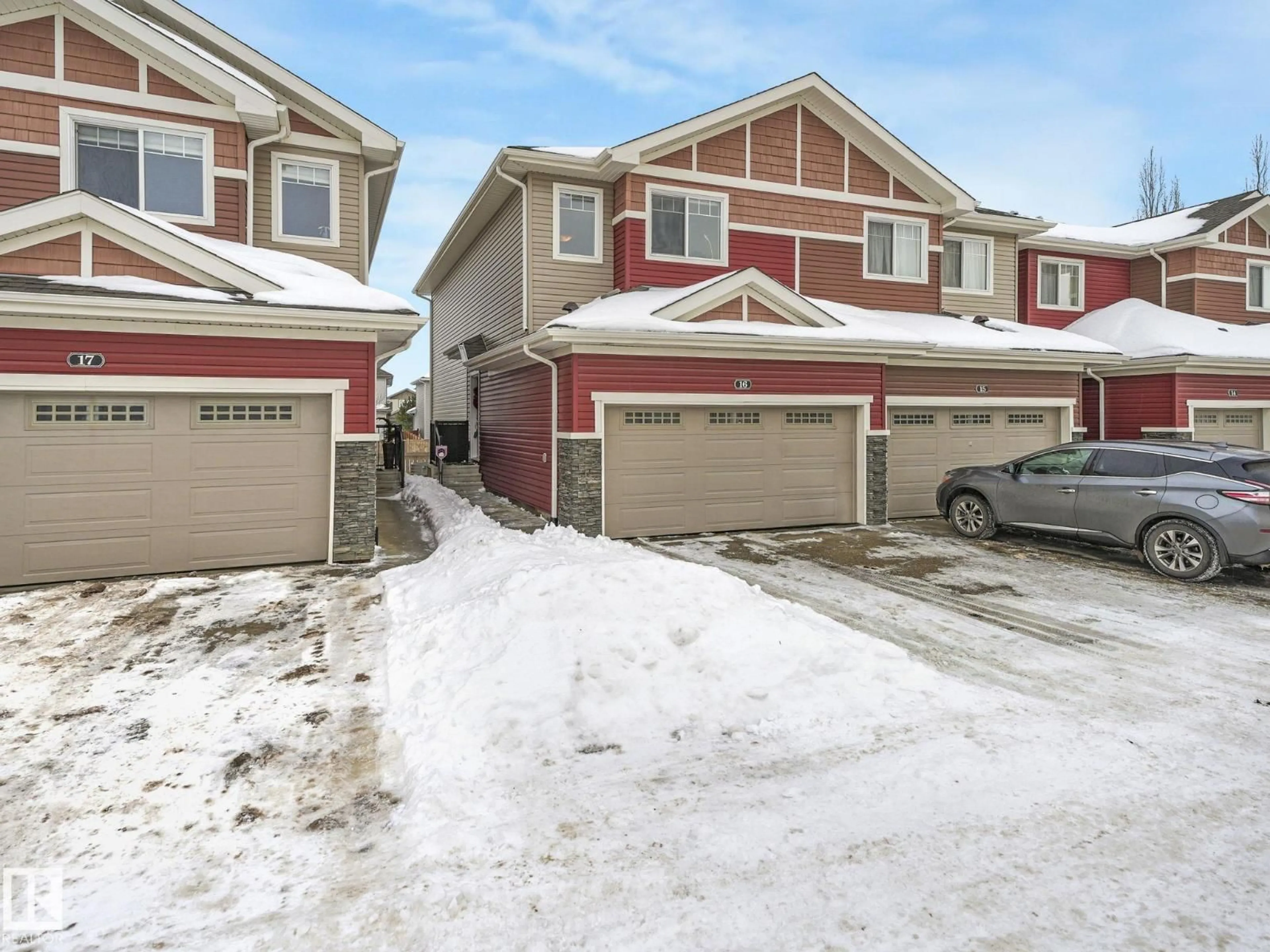A pic from outside/outdoor area/front of a property/back of a property/a pic from drone, street for #16 - 3103 HILTON DR, Edmonton Alberta T6M0R3