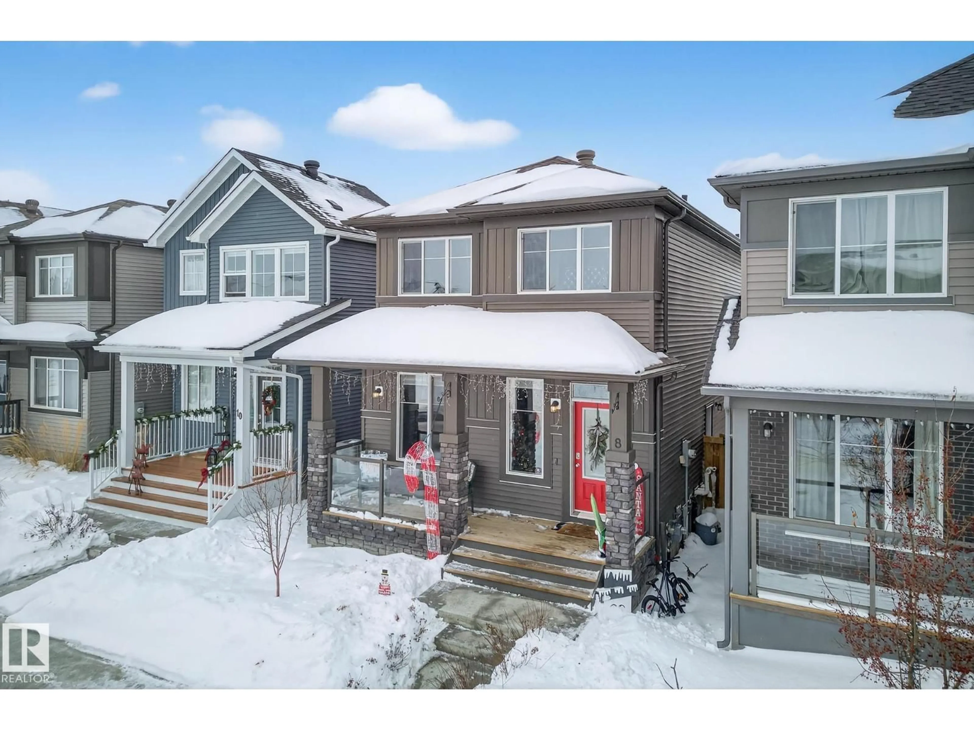 A pic from outside/outdoor area/front of a property/back of a property/a pic from drone, street for 8 DANIEL ST, Fort Saskatchewan Alberta T8L0X3