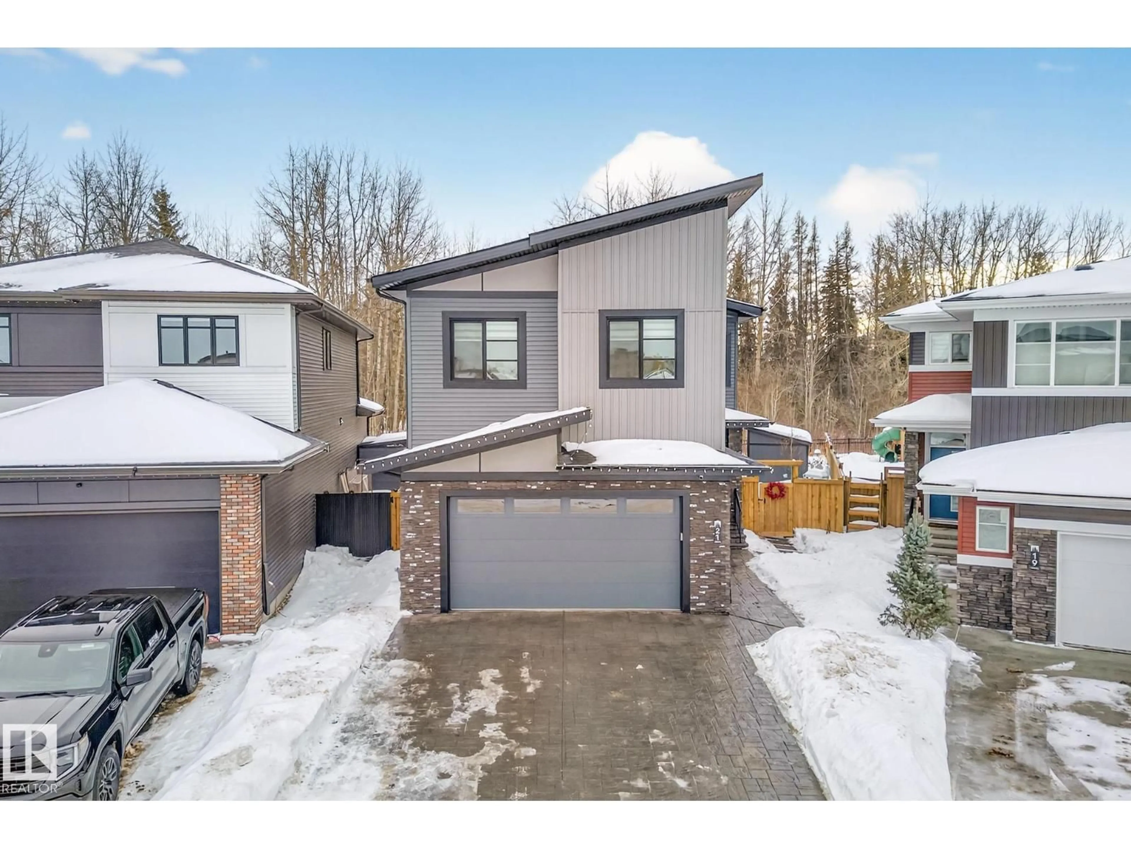 Home with brick exterior material, street for 21 BRUNSWYCK CR, Spruce Grove Alberta T7X0Y9