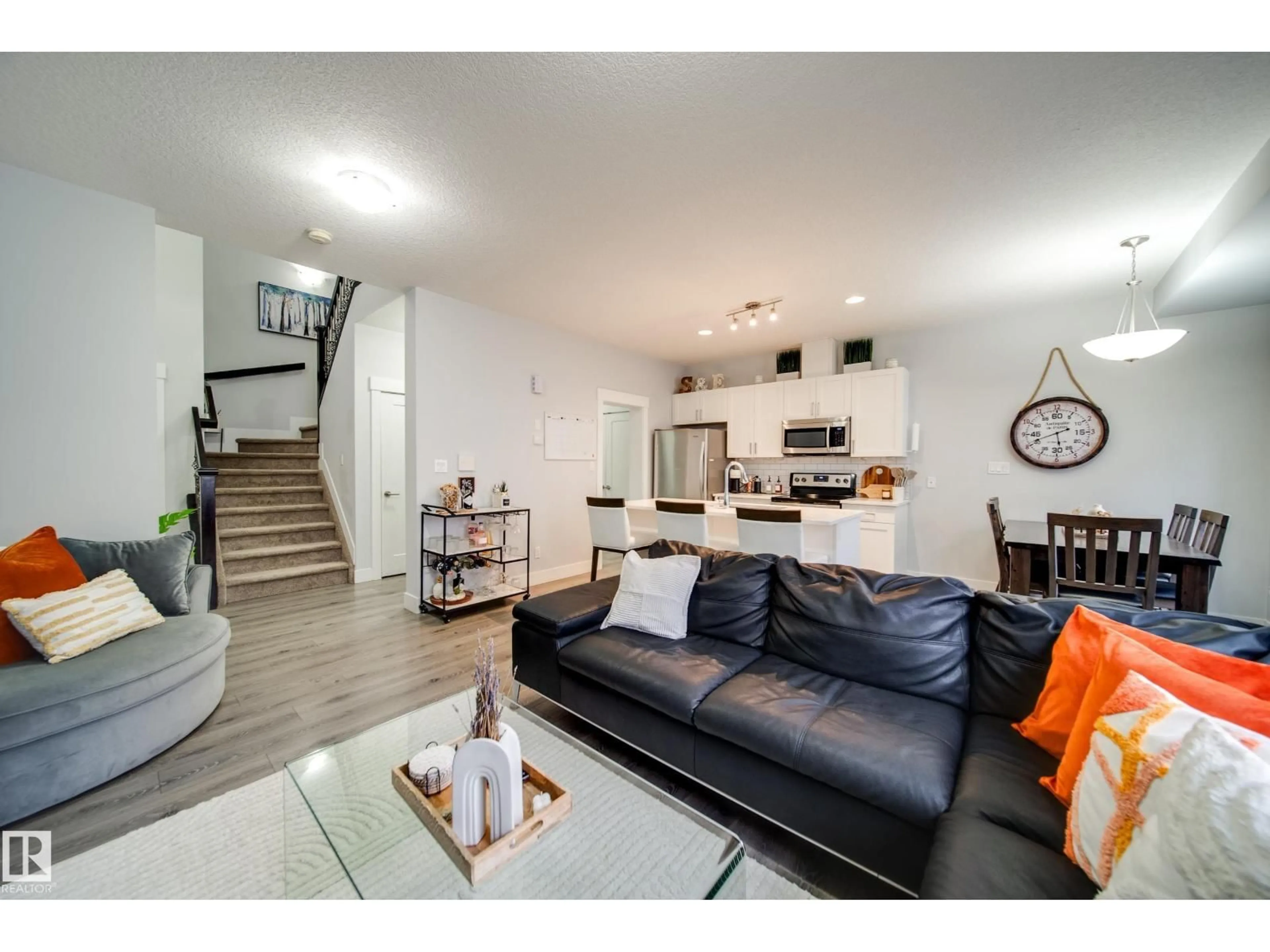 Living room with furniture, unknown for #44 - 4835 WRIGHT DR, Edmonton Alberta T6W3T2