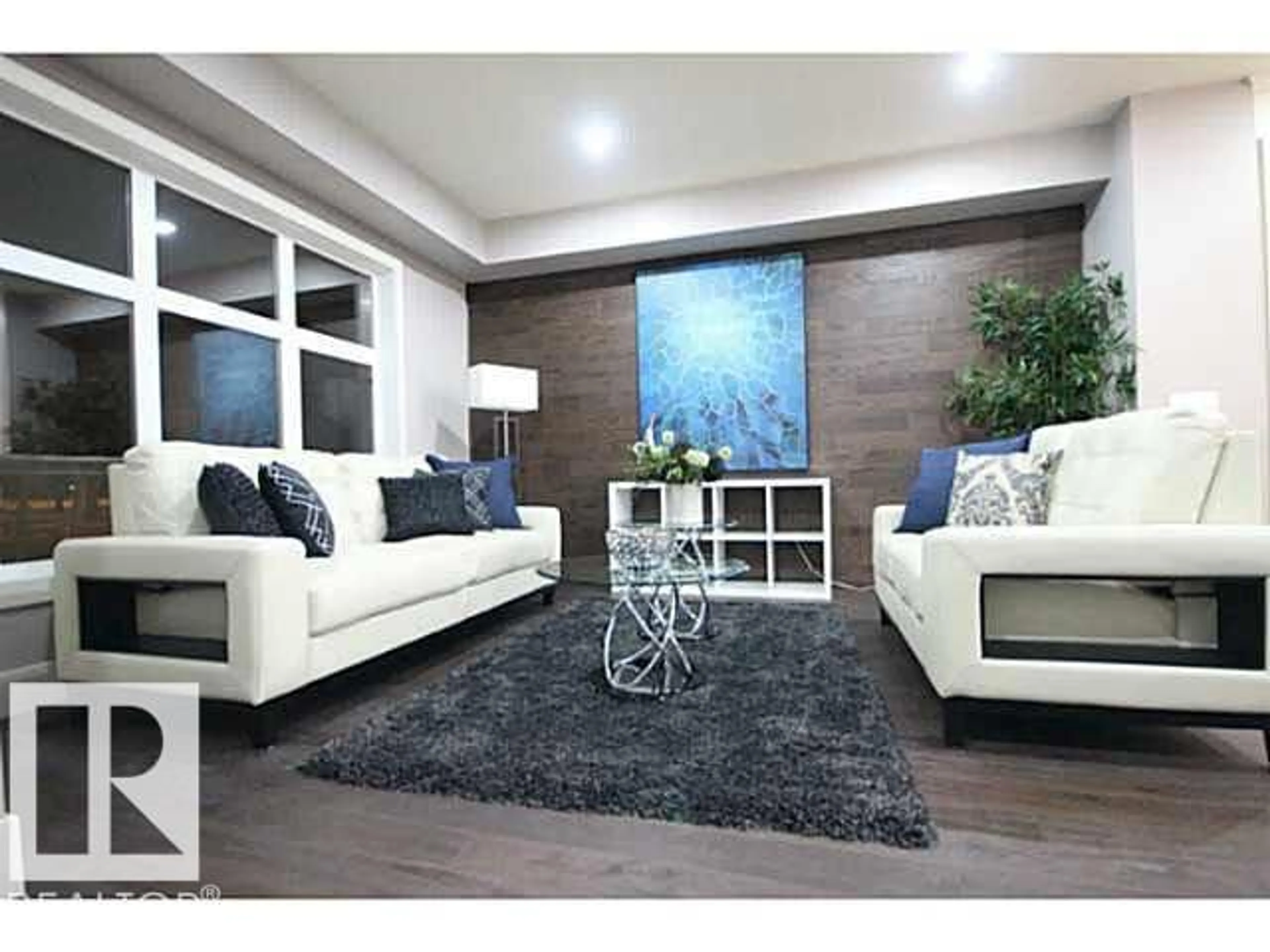 Living room with furniture, unknown for 11333 76 AV, Edmonton Alberta T6G0K3