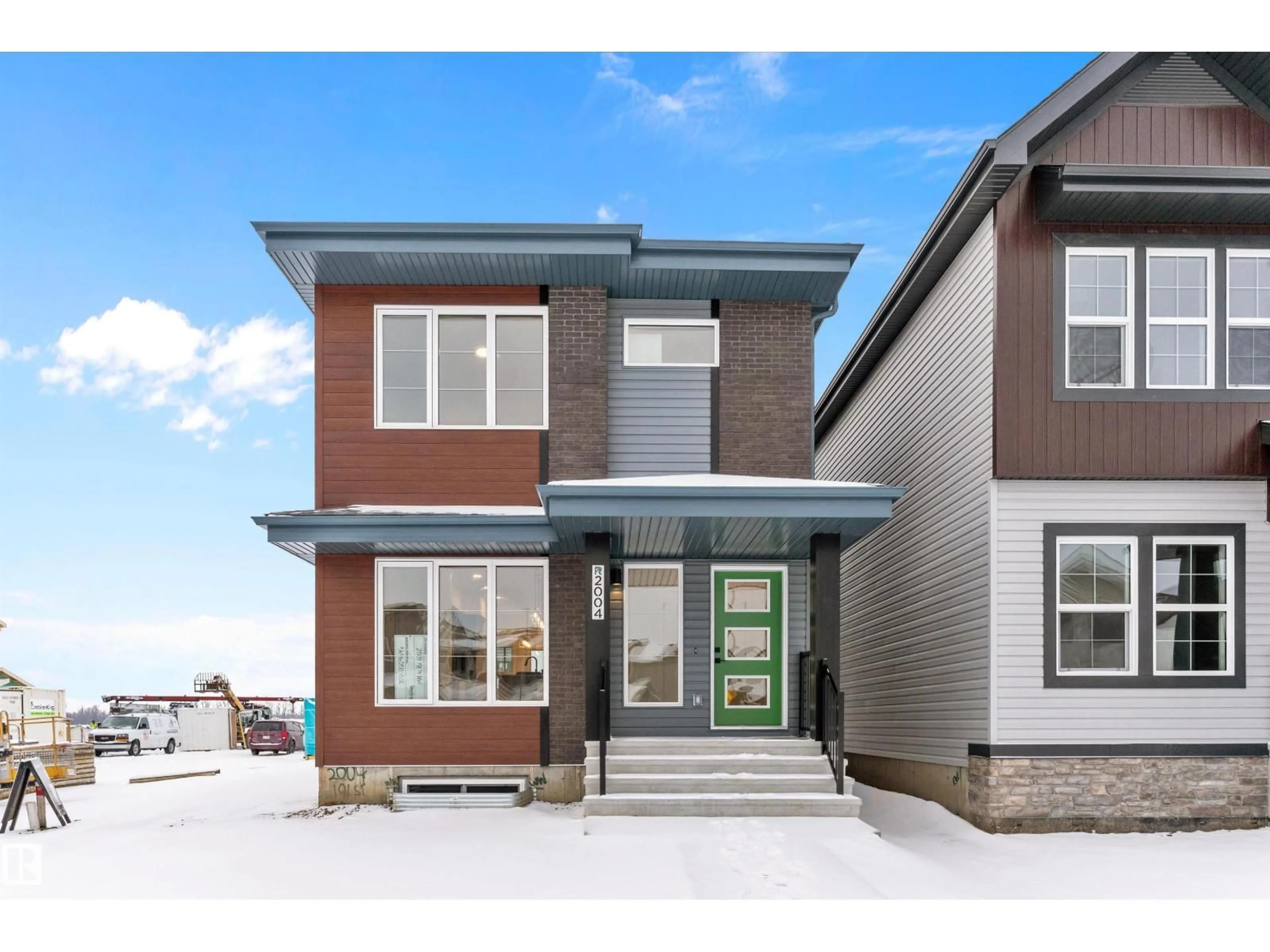 Home with brick exterior material, street for 2004 191 ST, Edmonton Alberta T6M3E8