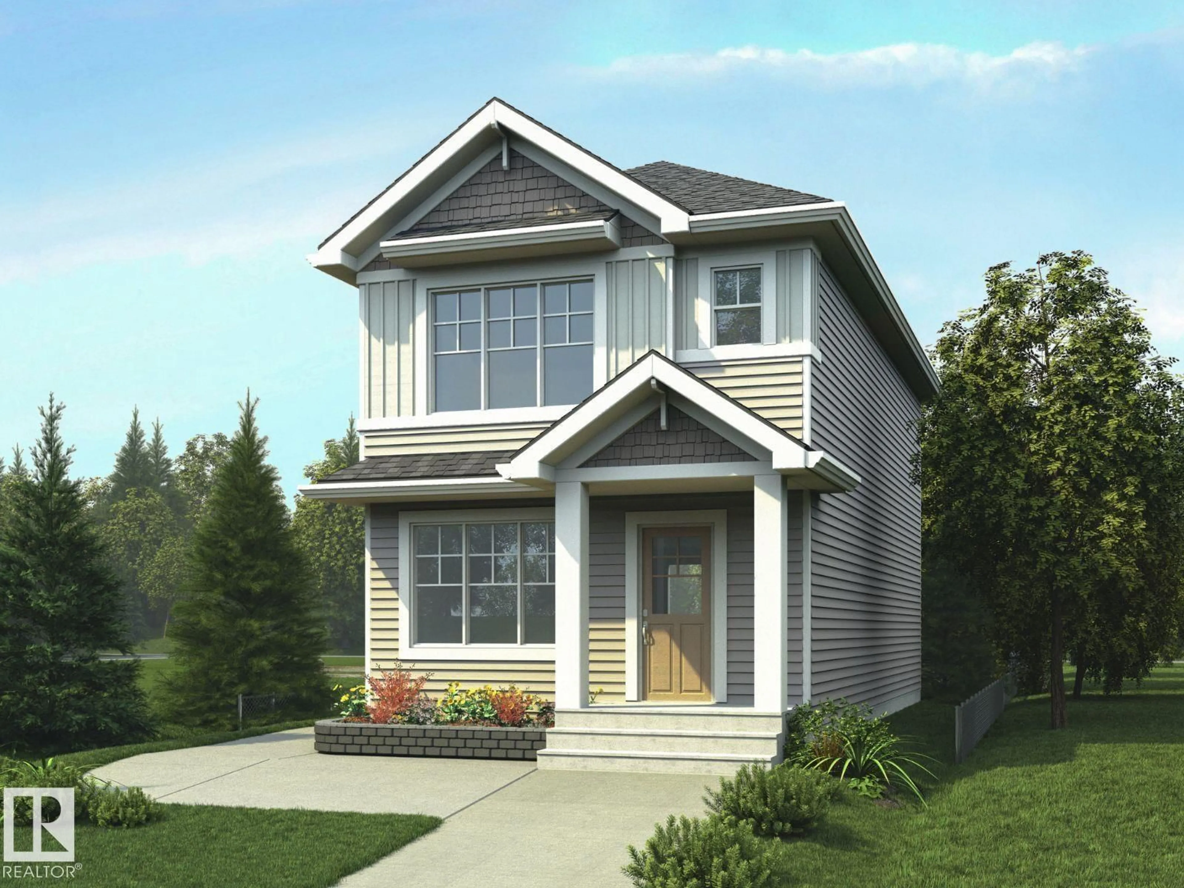 Home with vinyl exterior material, street for 4570 WARBLER LOOP, Edmonton Alberta T5S0W9